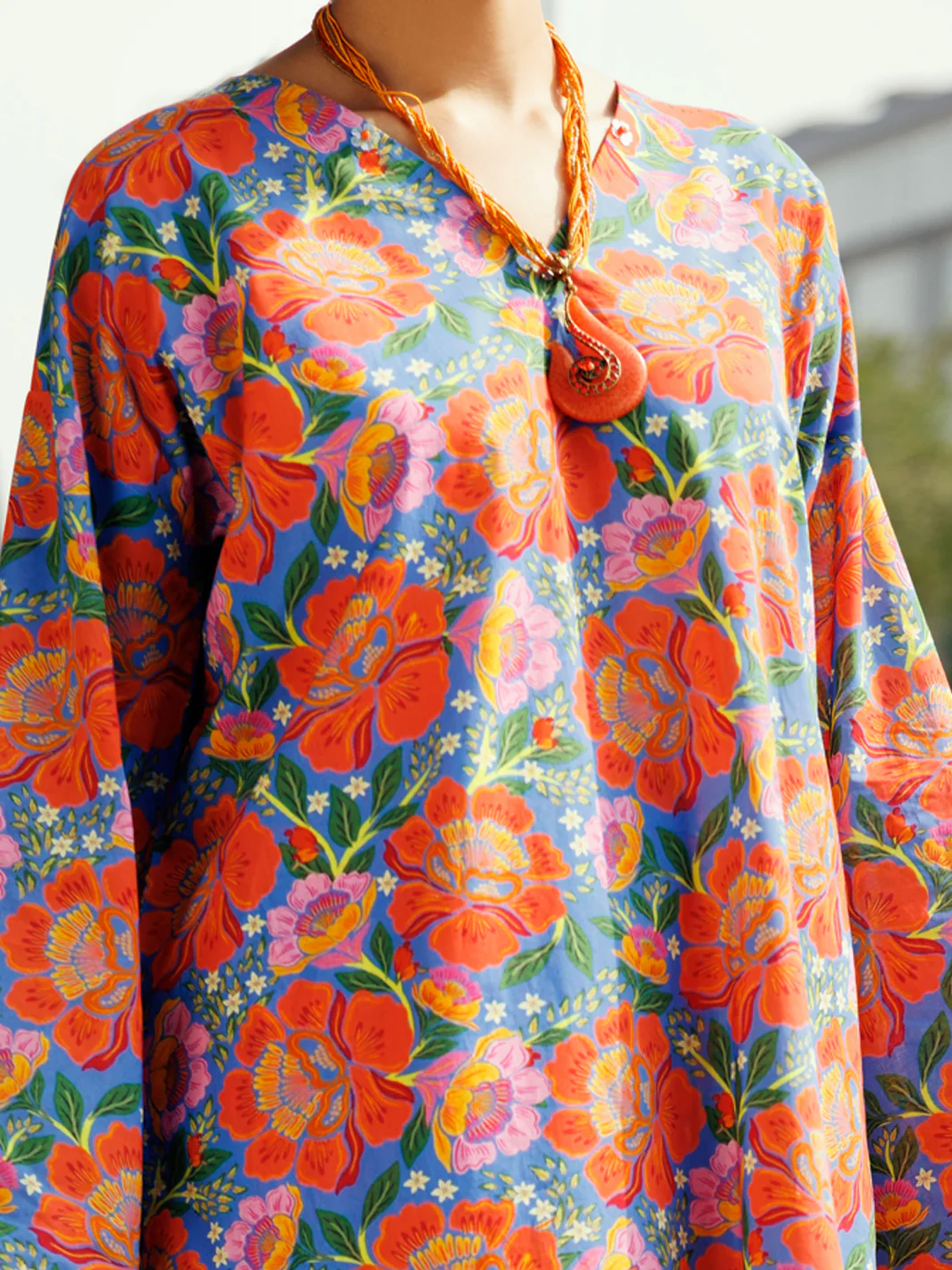 Multi Color Lawn 2Pc Stitched - ALP-2PS-SLKS-2237 - Image 3