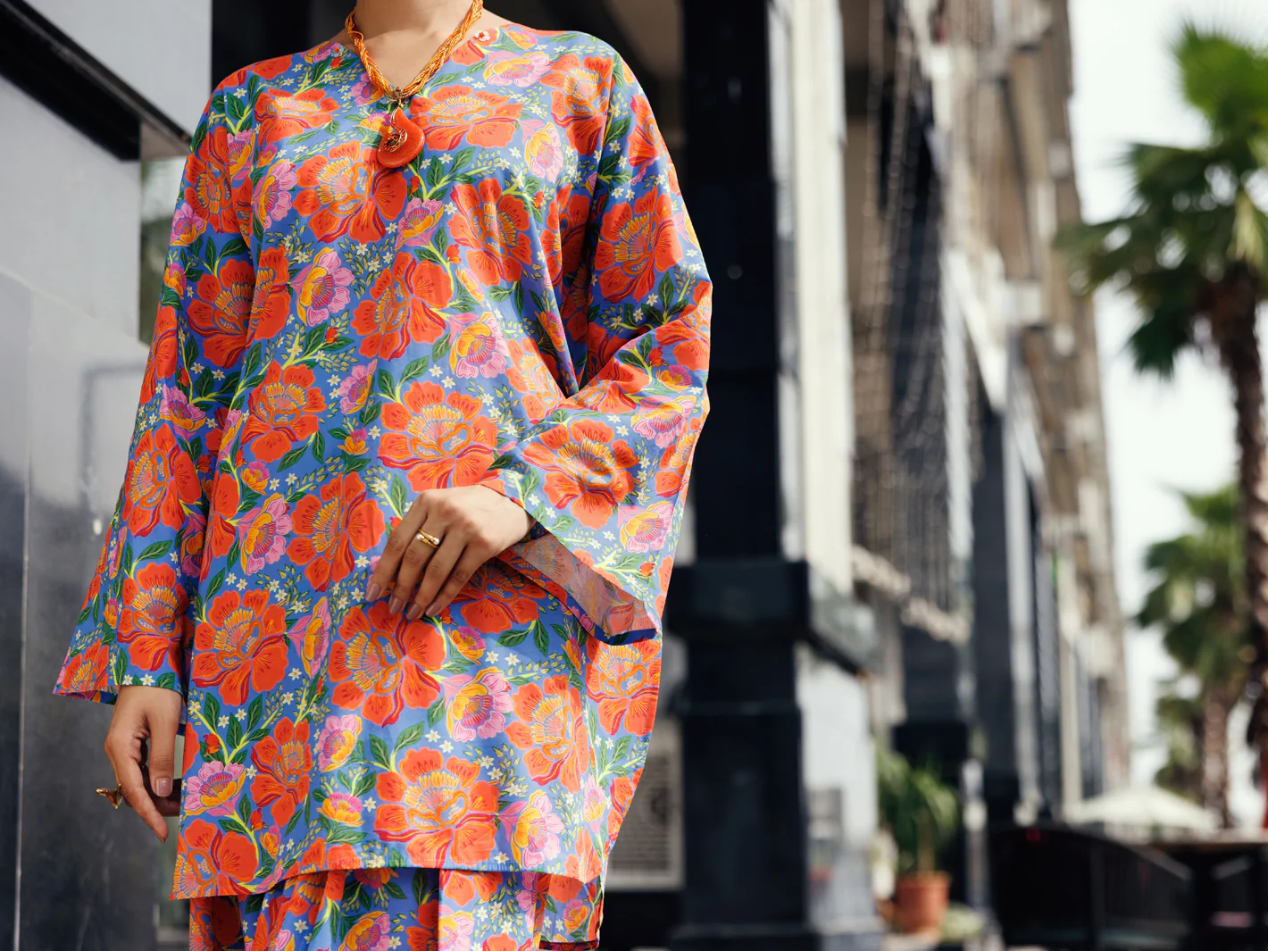 Multi Color Lawn 2Pc Stitched - ALP-2PS-SLKS-2237 - Image 4