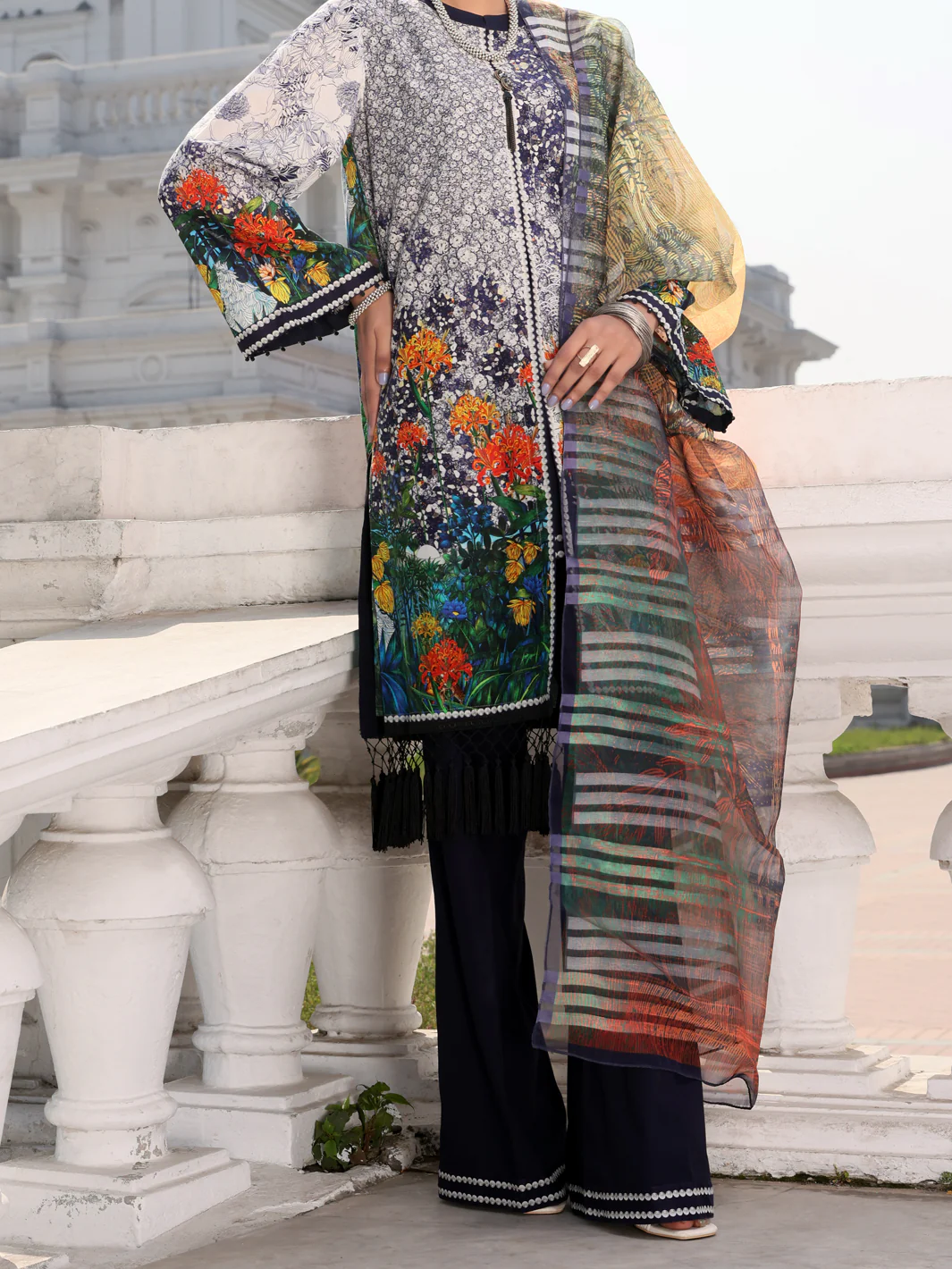 Grey Lawn 3 Piece Unstitched - ALP-3PS-1126