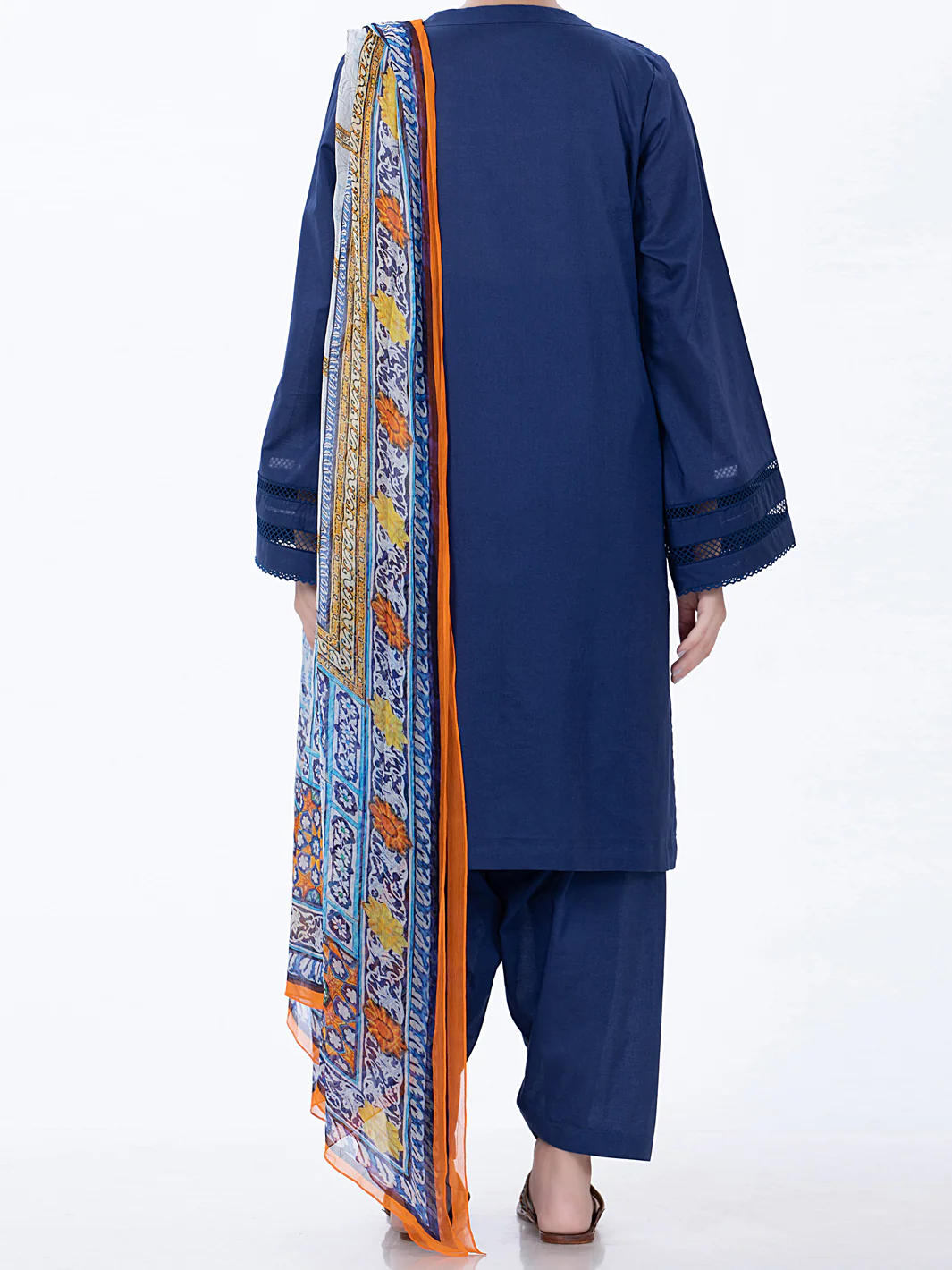 Blue Lawn 3 Piece Unstitched - ALP-3PS-1314 - Image 2
