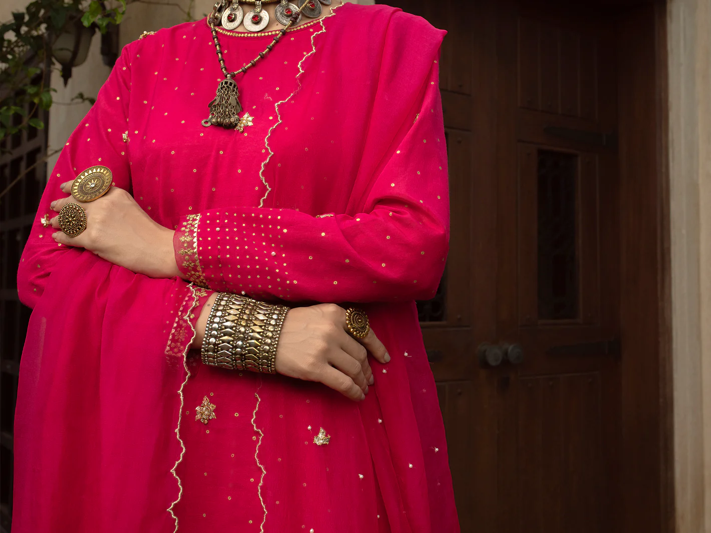Pink 3 Piece Unstitched - ALP-3PS-1397 - Image 5