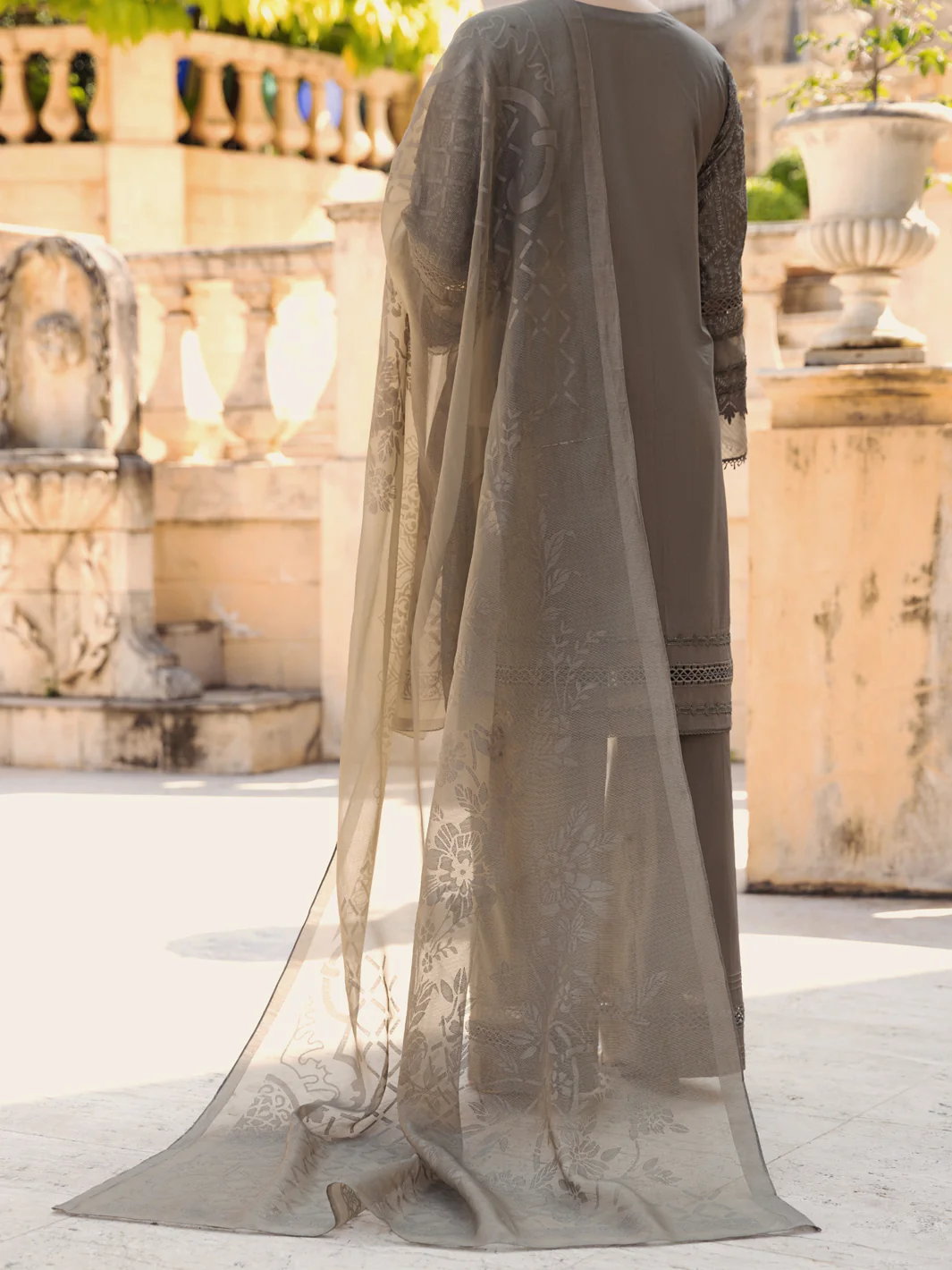Mehndi Lawn 3 Piece Unstitched - ALP-3PS-1590 - Image 2