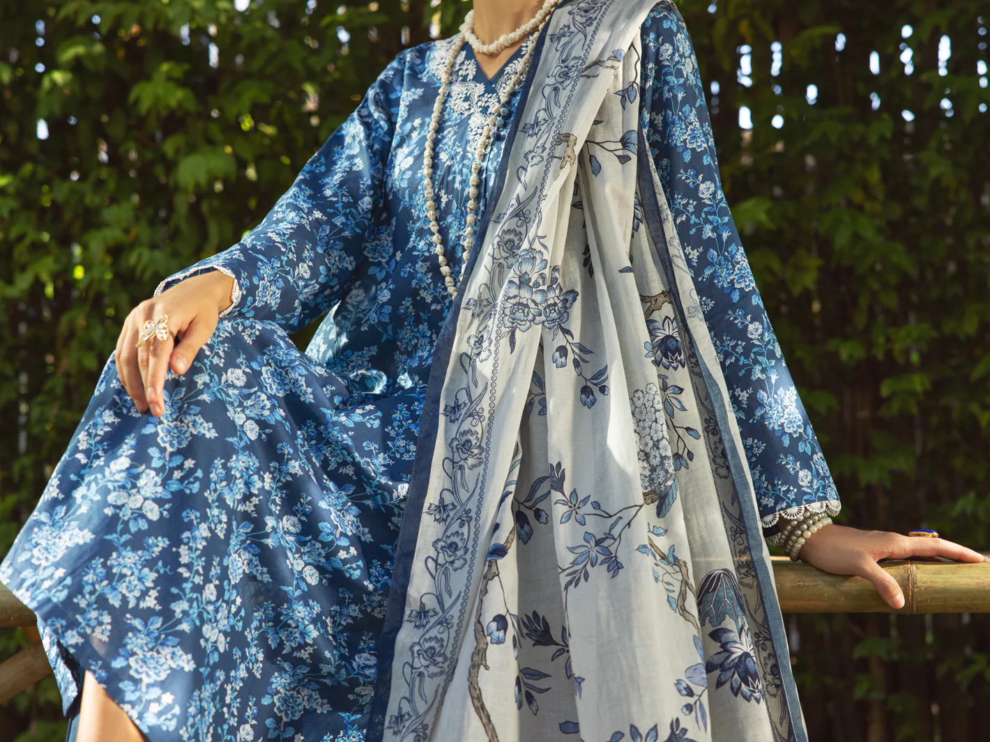 Blue Lawn 3 Piece Unstitched - ALP-3PS-1724 - Image 3
