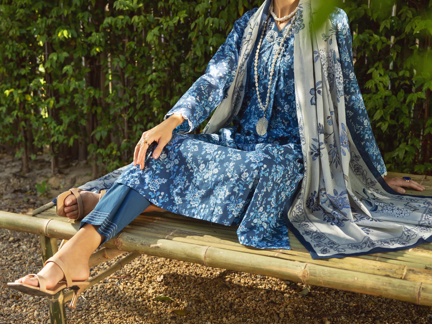 Blue Lawn 3 Piece Unstitched - ALP-3PS-1724 - Image 4