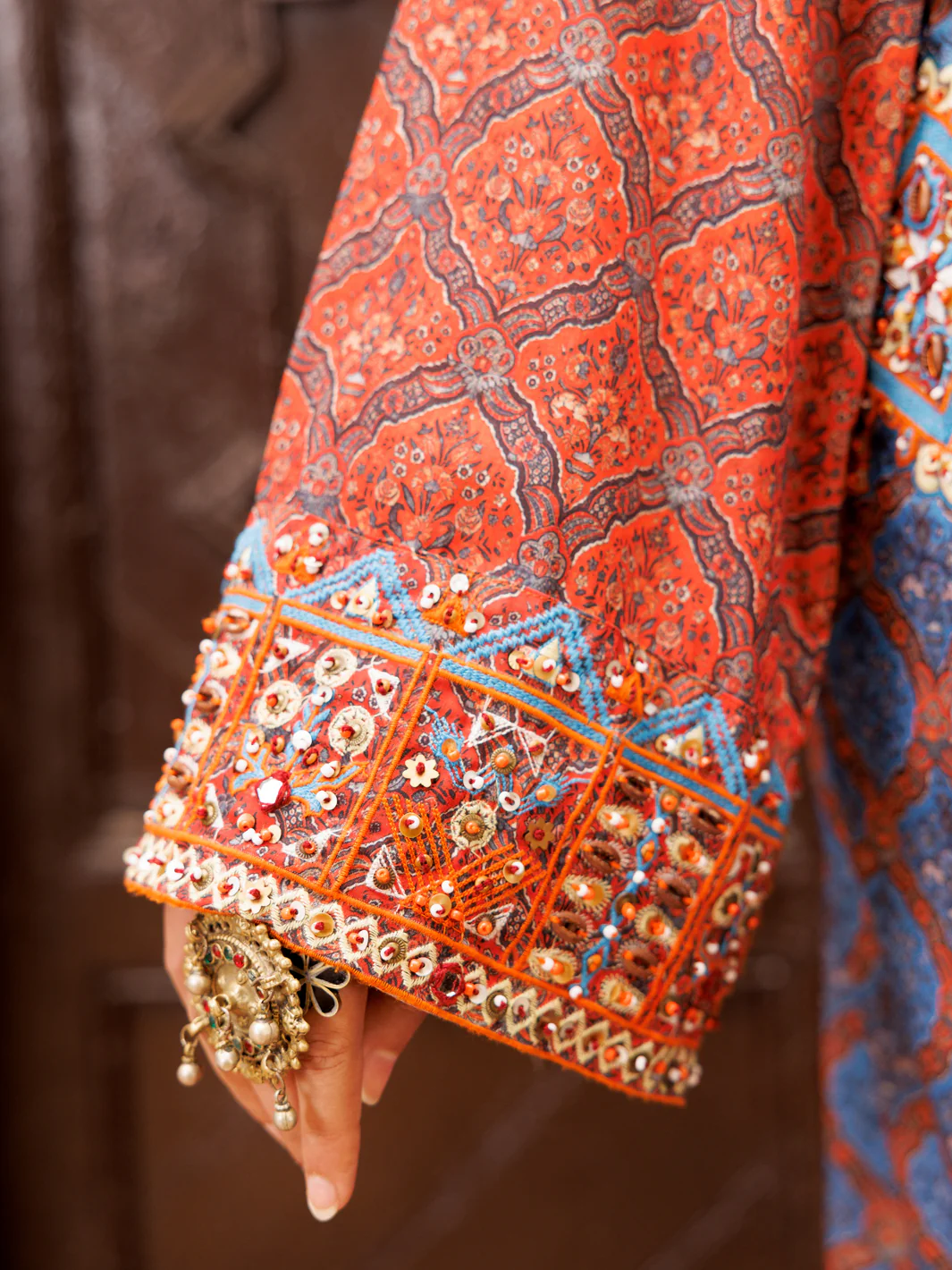 Multicolor Poly-Lawn 3Pc Stitched - ALP-3PS-1958A - Image 3