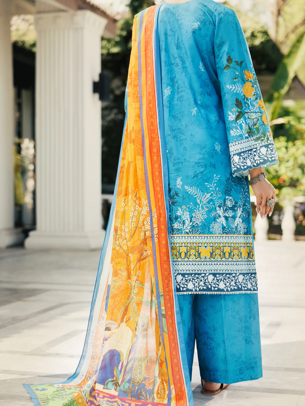 Ferozi Lawn 3 Piece Stitched - ALP-3PS-2117 - Image 4