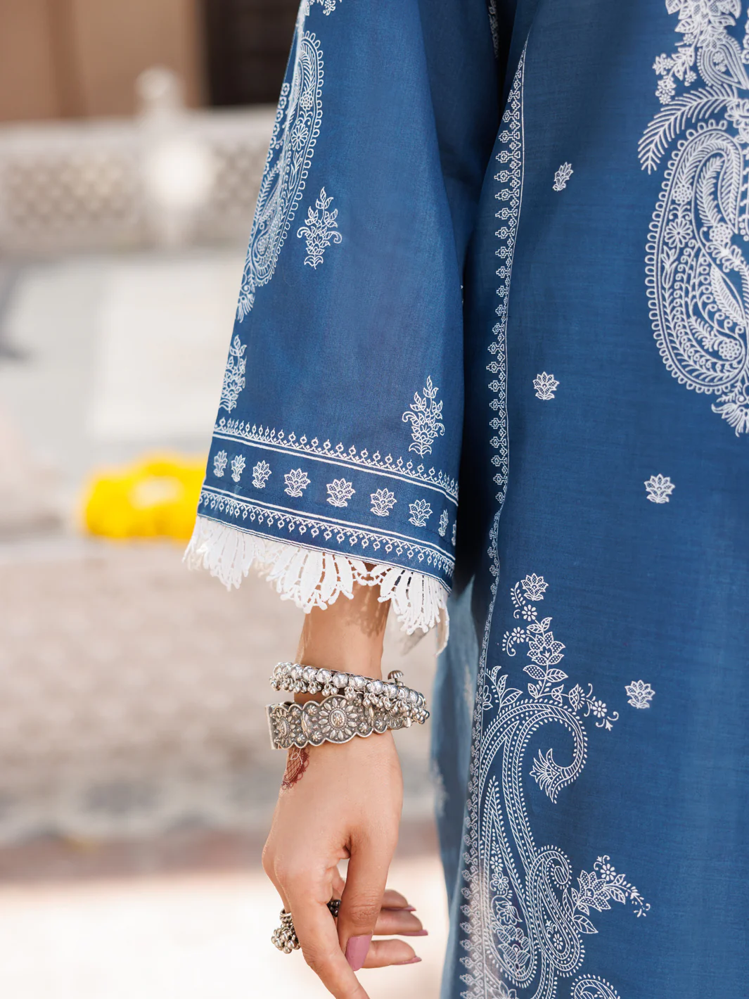 Blue Lawn 3 Piece Stitched - ALP-3PS-2126 - Image 6