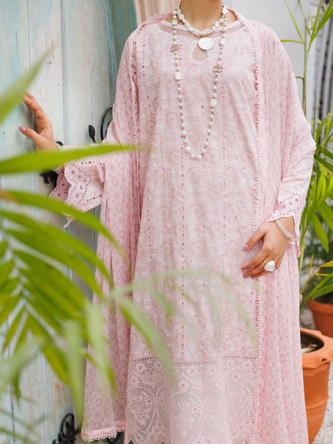 Light Pink Lawn 3Pc Unstitched - ALP-3PS-2188 - Image 5