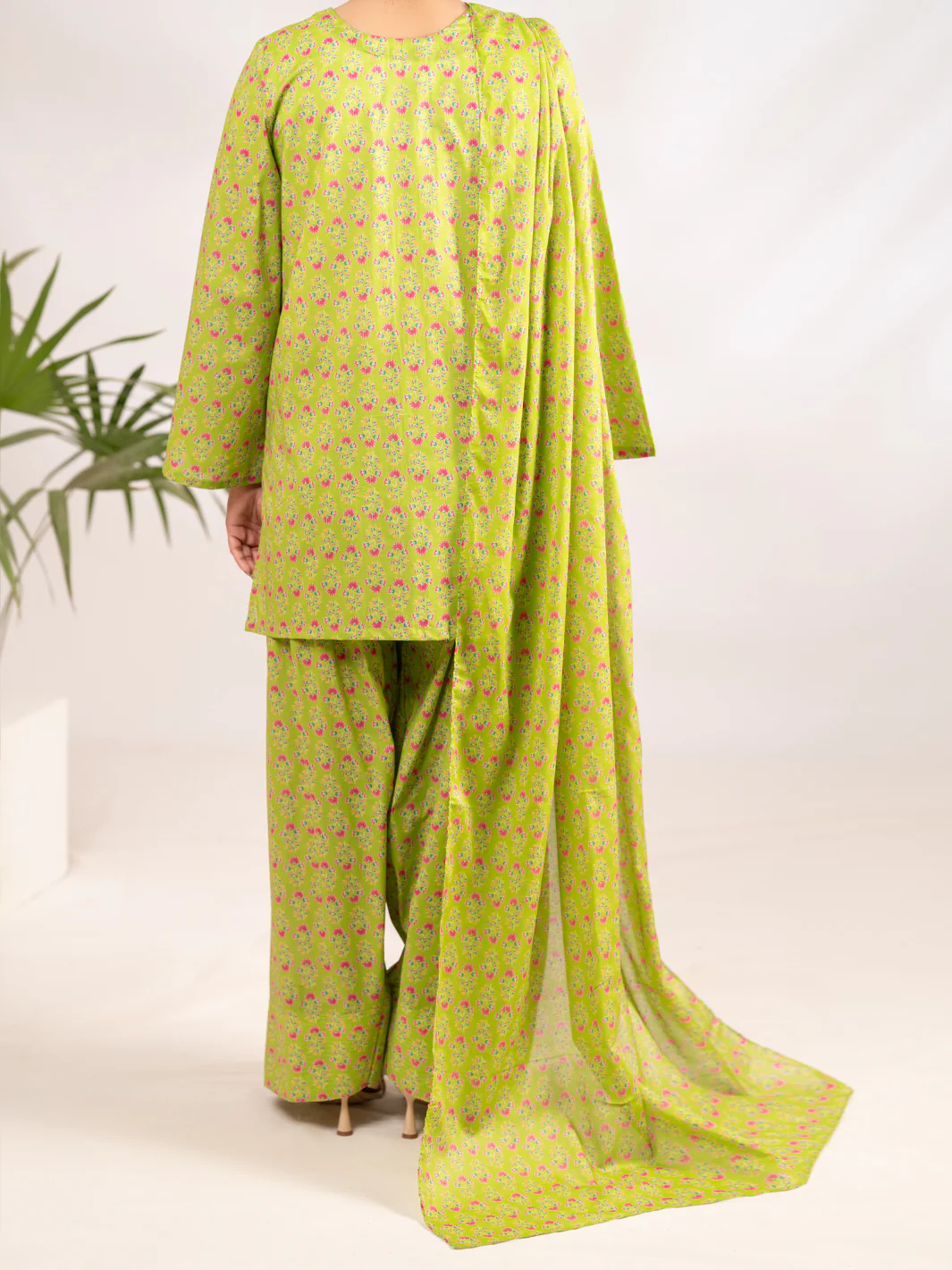 Green Lawn 3Pc Stitched - ALP-3PS-2297 - Image 3
