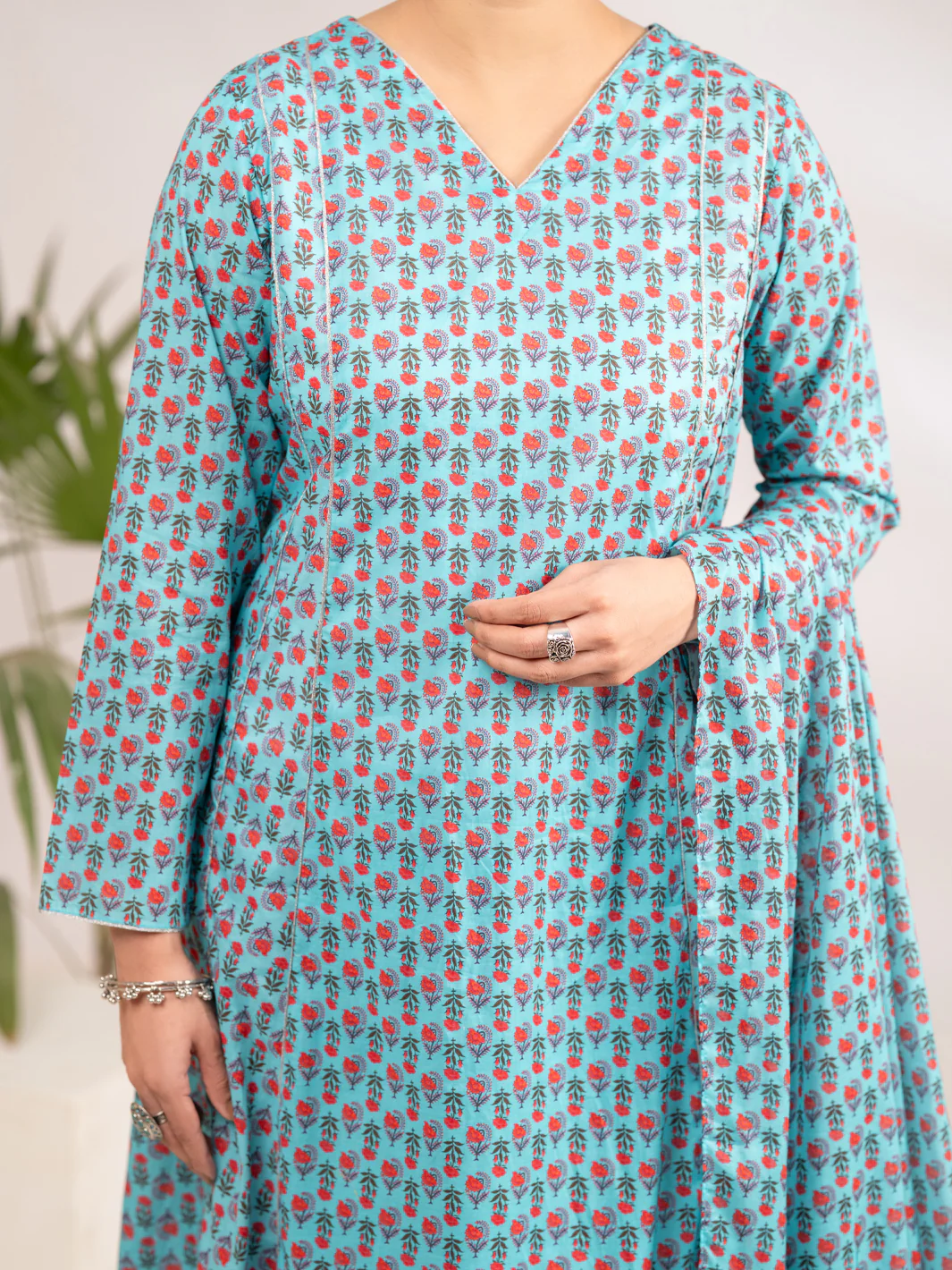 Ferozi Lawn 3Pc Stitched - ALP-3PS-2298 - Image 2