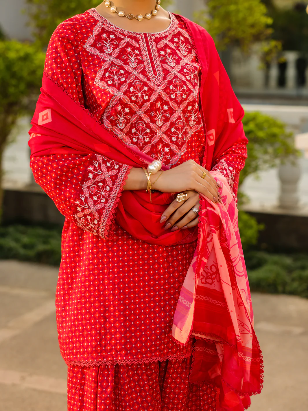 Fuchsia Lawn 3Pc Unstitched - ALP-3PS-2424 - Image 5