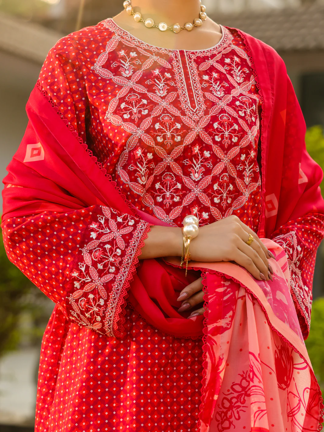 Fuchsia Lawn 3Pc Unstitched - ALP-3PS-2424 - Image 7