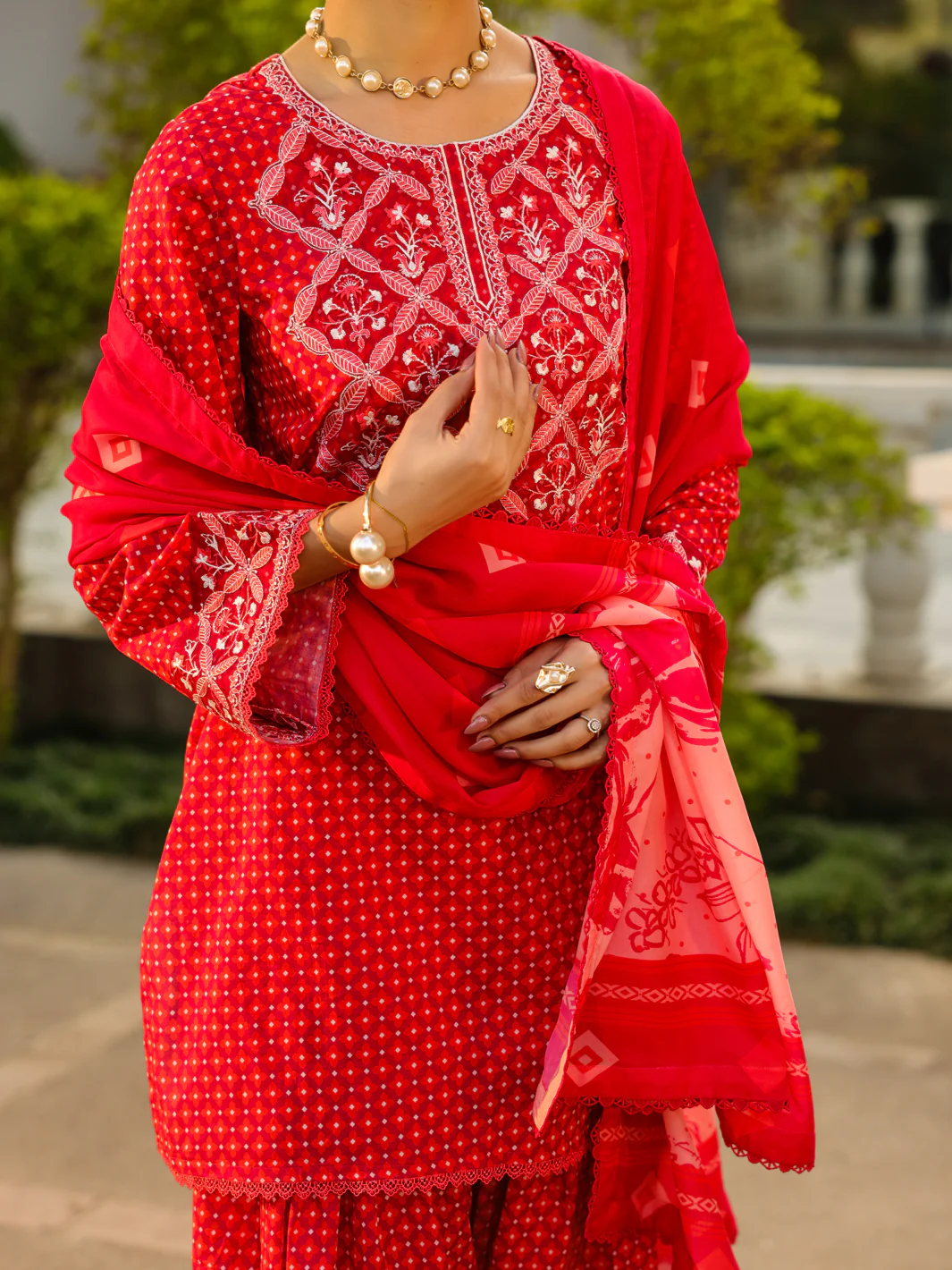 Fuchsia Lawn 3Pc Unstitched - ALP-3PS-2424 - Image 8