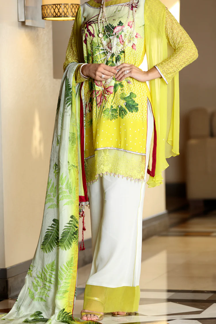Yellow 3 Piece Stitched - ALP-3PS-558 - Image 3
