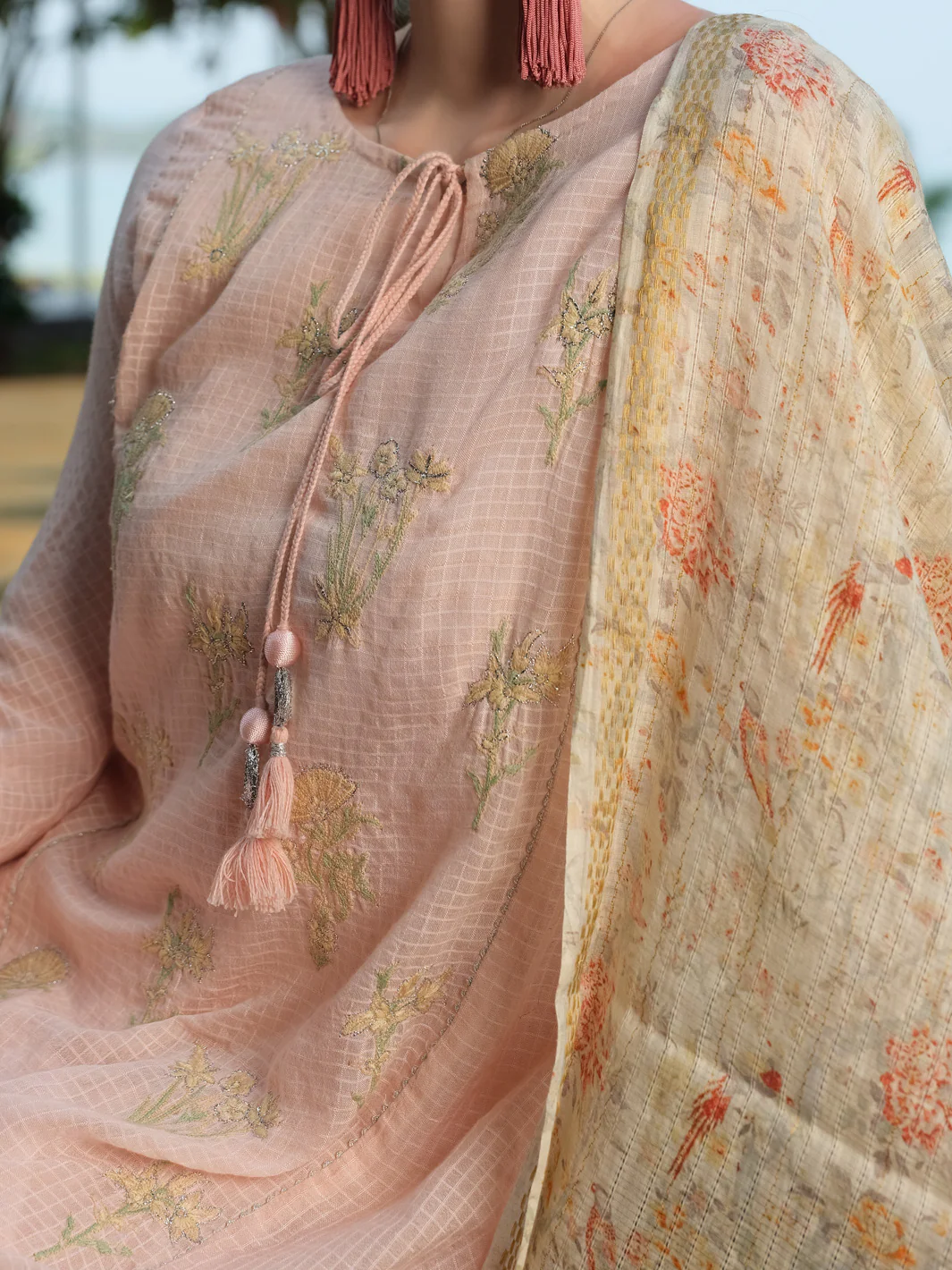 Pink Lawn 3 Piece Stitched - ALP-3PS-814 - Image 2