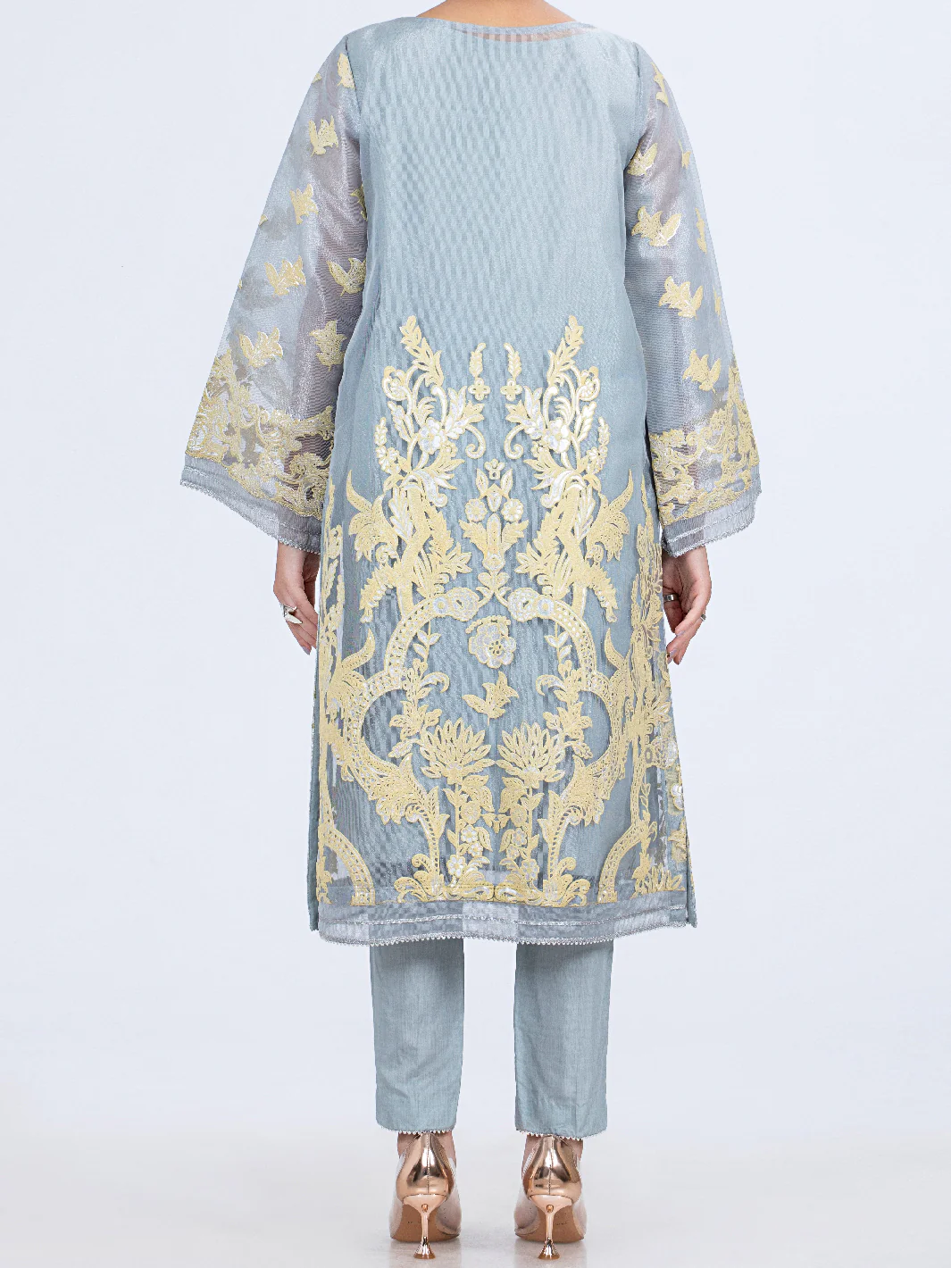 Grey Tunic - ALP-LK-1346 - Image 2