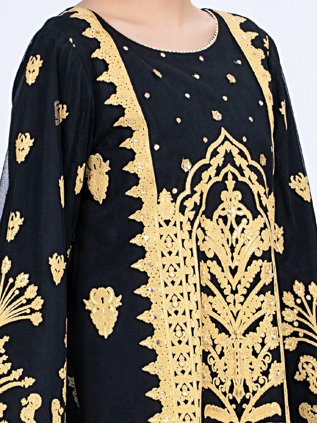 Black Tunic - ALP-LK-1347 - Image 3