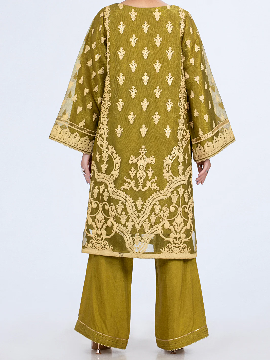 Lime Green Tunic - ALP-LK-1349 - Image 2