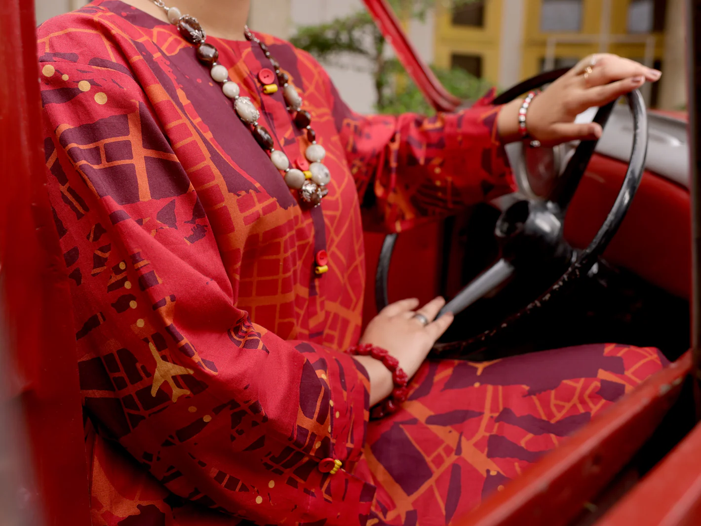 Maroon Kurti - ALP-LK-1711 - Image 3