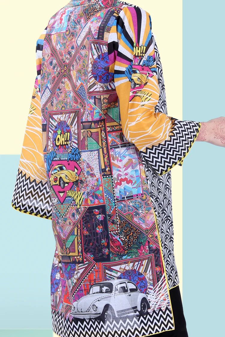 Yellow Tunic - ALP-LK-604 - Image 2
