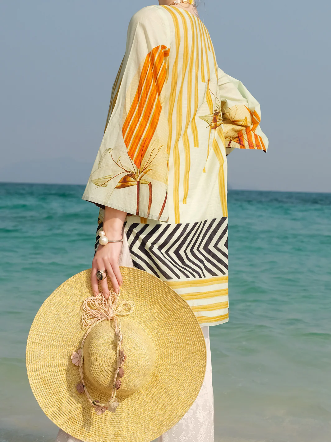 Parrot Green Lawn Tunic - ALP-LK-675 - Image 2