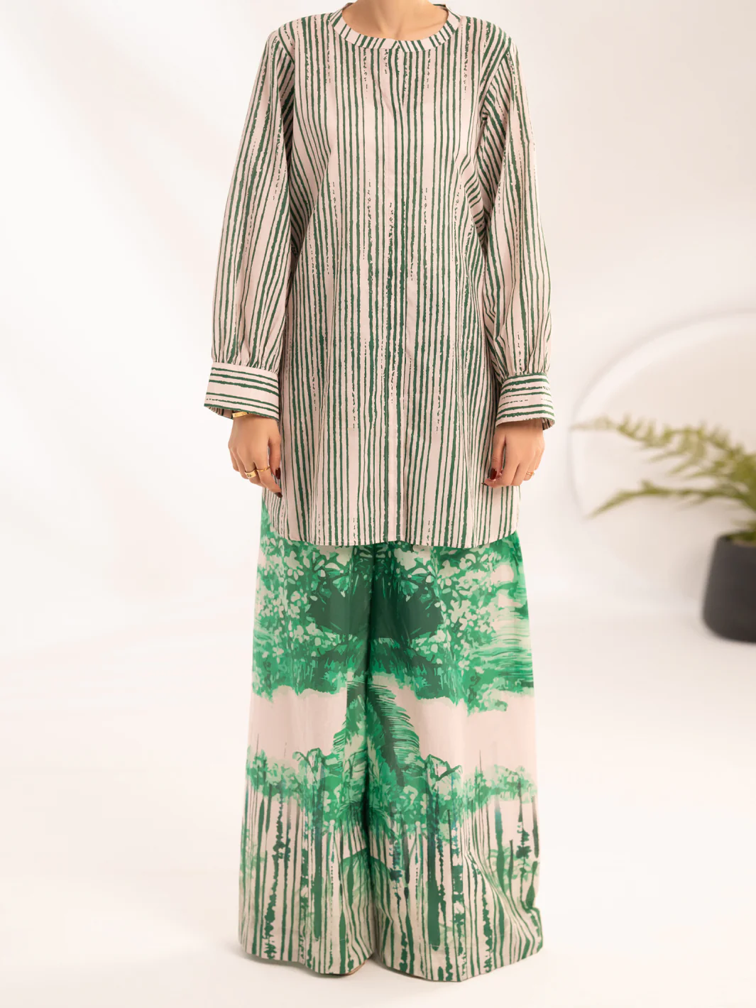 Off White 2Pc Stitched - ALP-LKS-2527