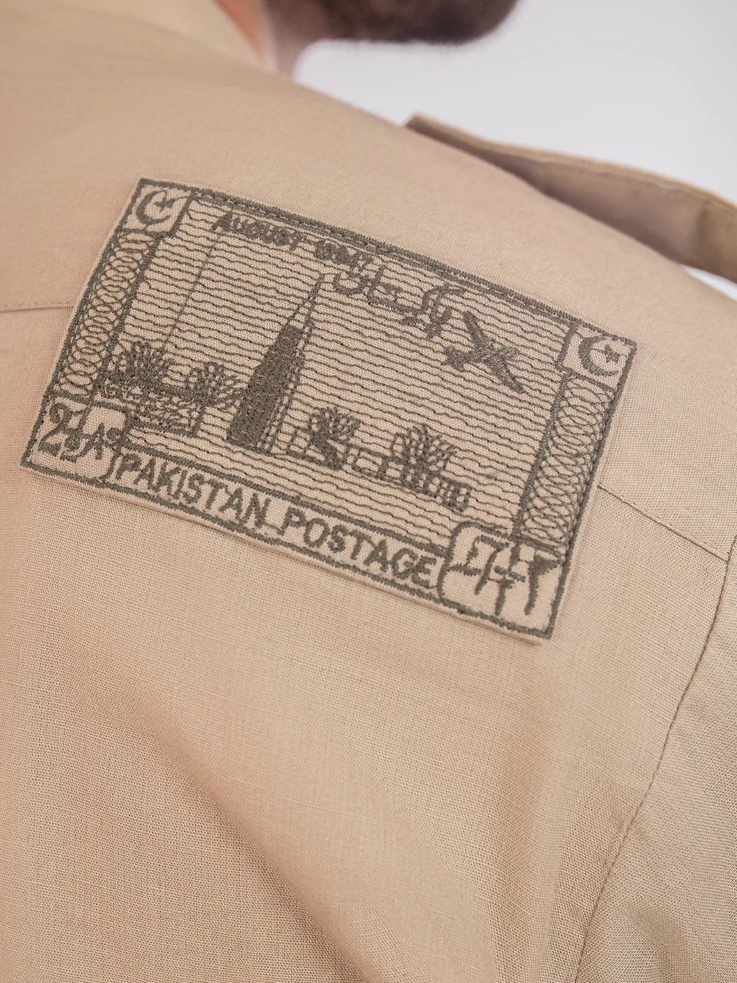 Camel Brown Cambric Short Kurta - ALSK015 - Image 6