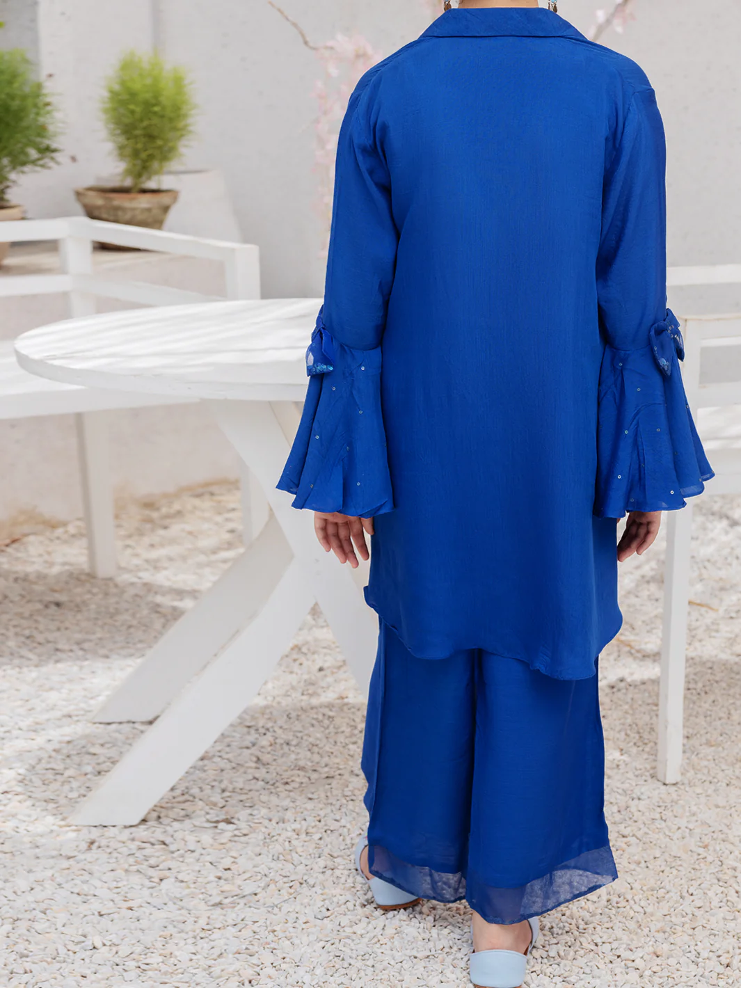 Blue Viscose 2 Piece Stitched - ALT-2PS-LKS-1070 - Image 2