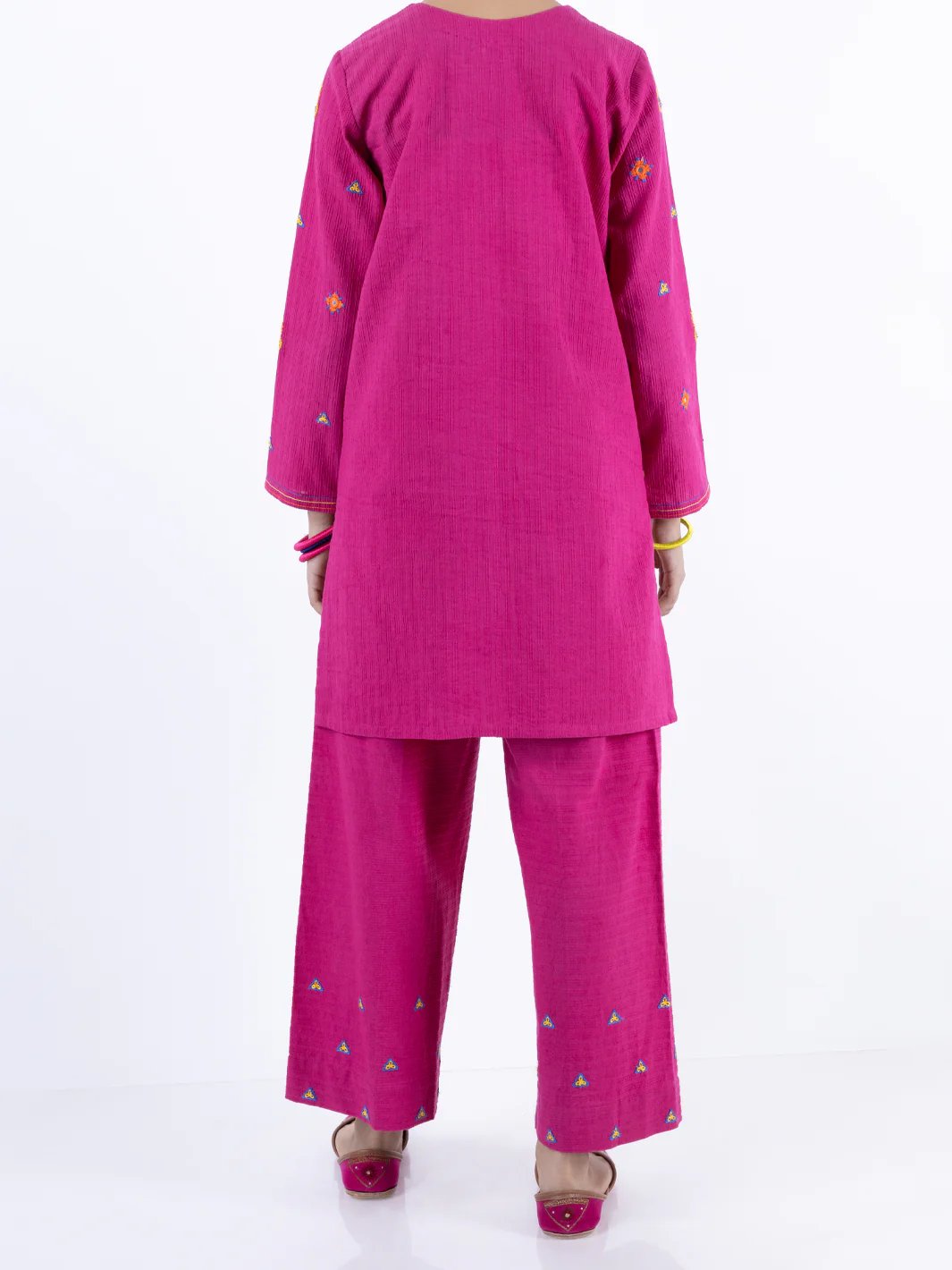 Pink Dobby Strip 2 Piece Stitched - ALT-2PS-LKS-1100 - Image 2