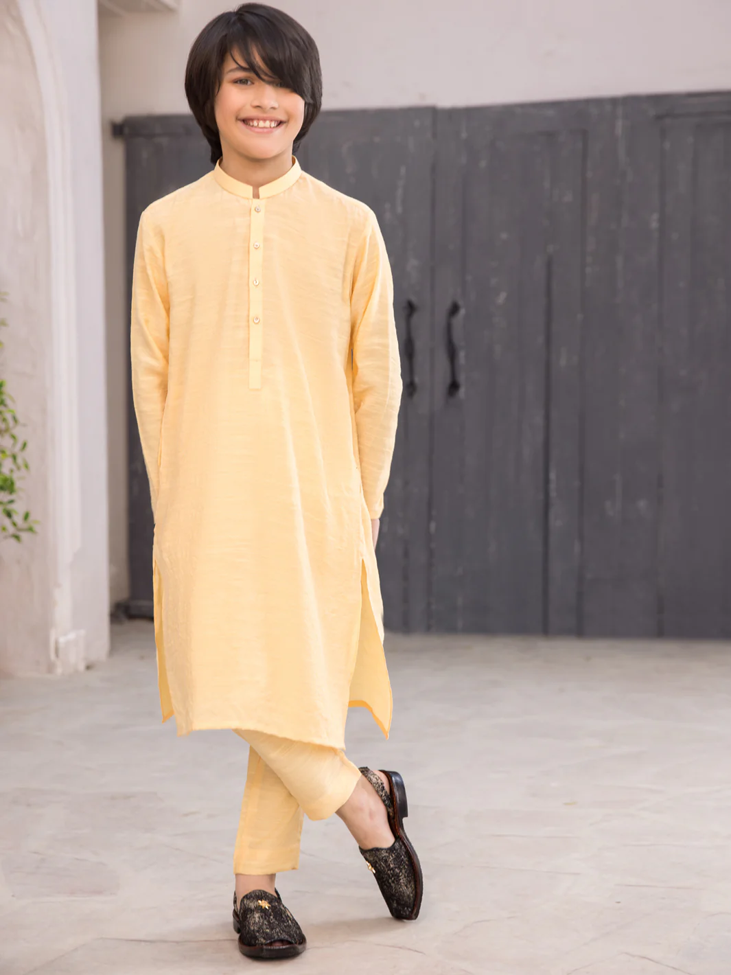 Yellow Kurta Trouser - ALT-KT-004 - Image 3