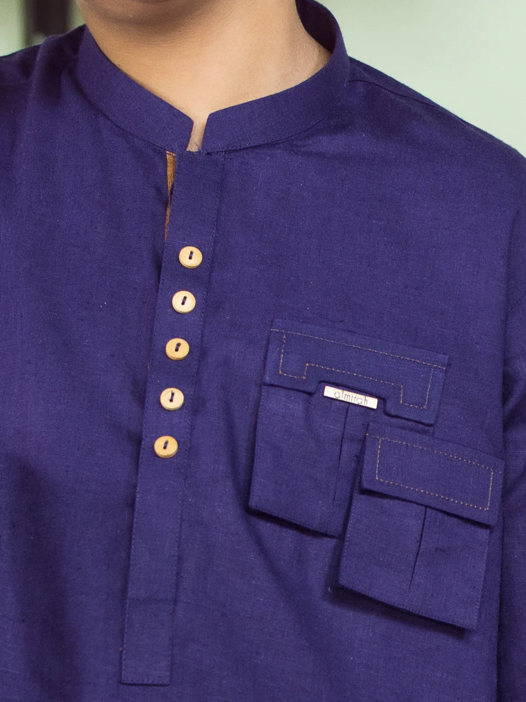 Purple Kurta Trouser - ALT-KT-014 - Image 3