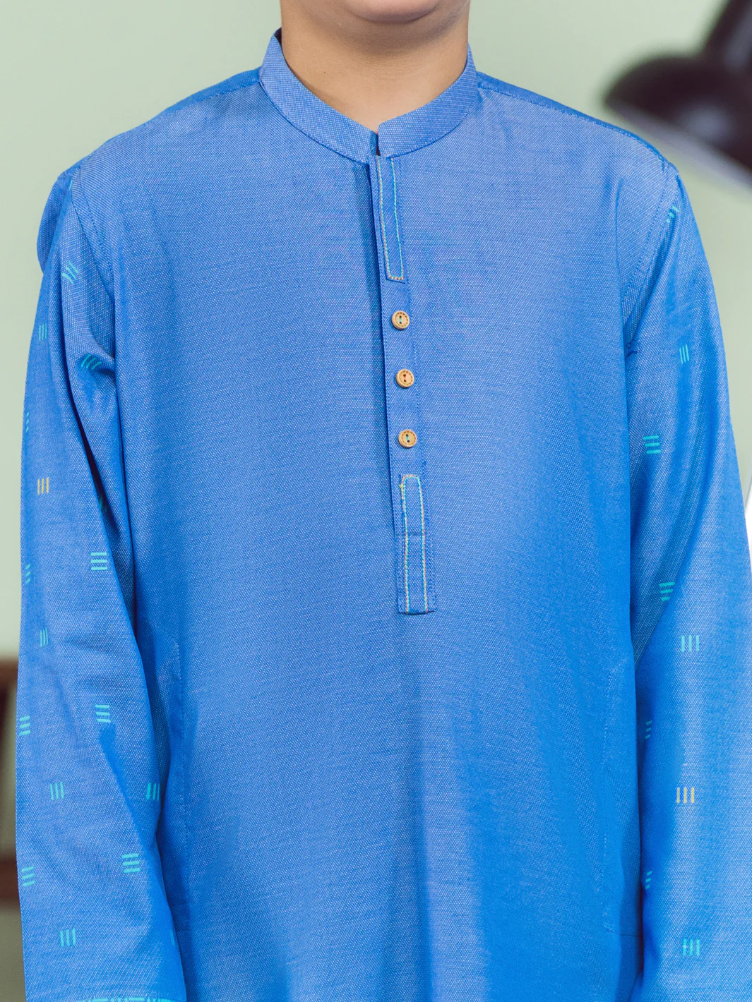 Sea Blue Boy Kurta Trouser - ALT-KT-016 - Image 2