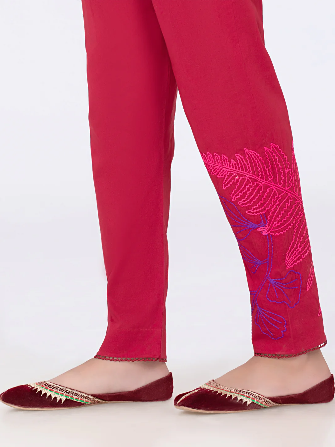 Red Dyed Girl Trouser - ALT-T-1008 - Image 2