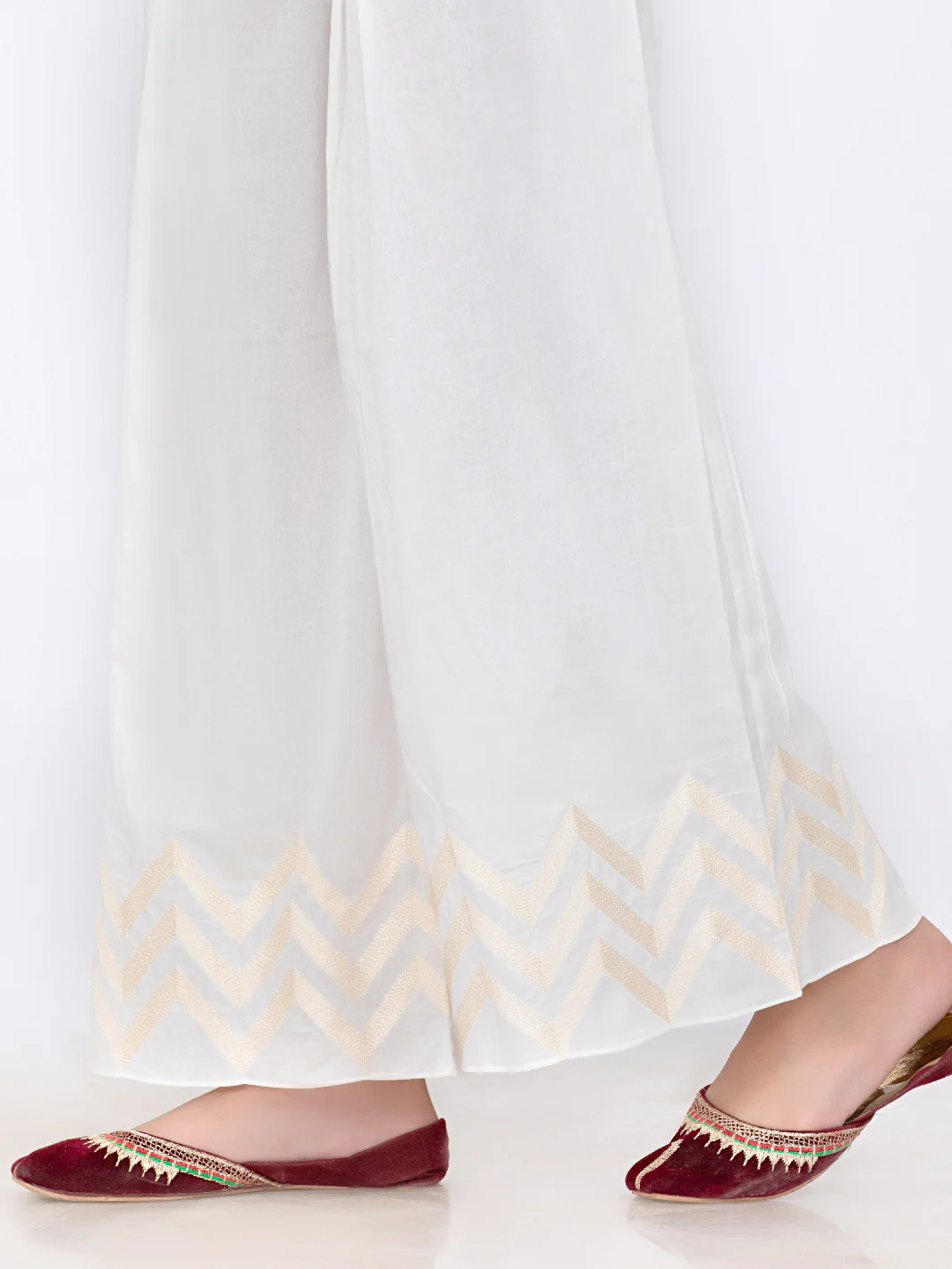 White Dyed Trouser - ALT-T-1012 - Image 2