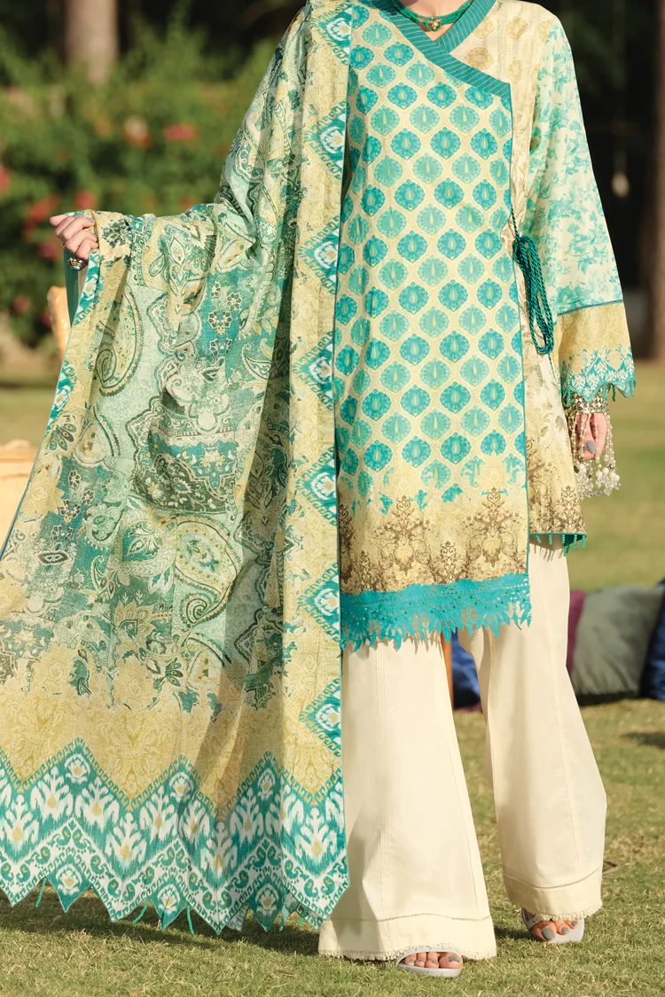 Aqua Lawn 2 Piece Unstitched - ALP-770