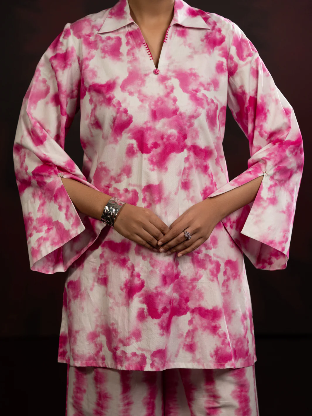 Pink Cambric 2Pc Stitched - AWP-2PS-LKS-820 - Image 4