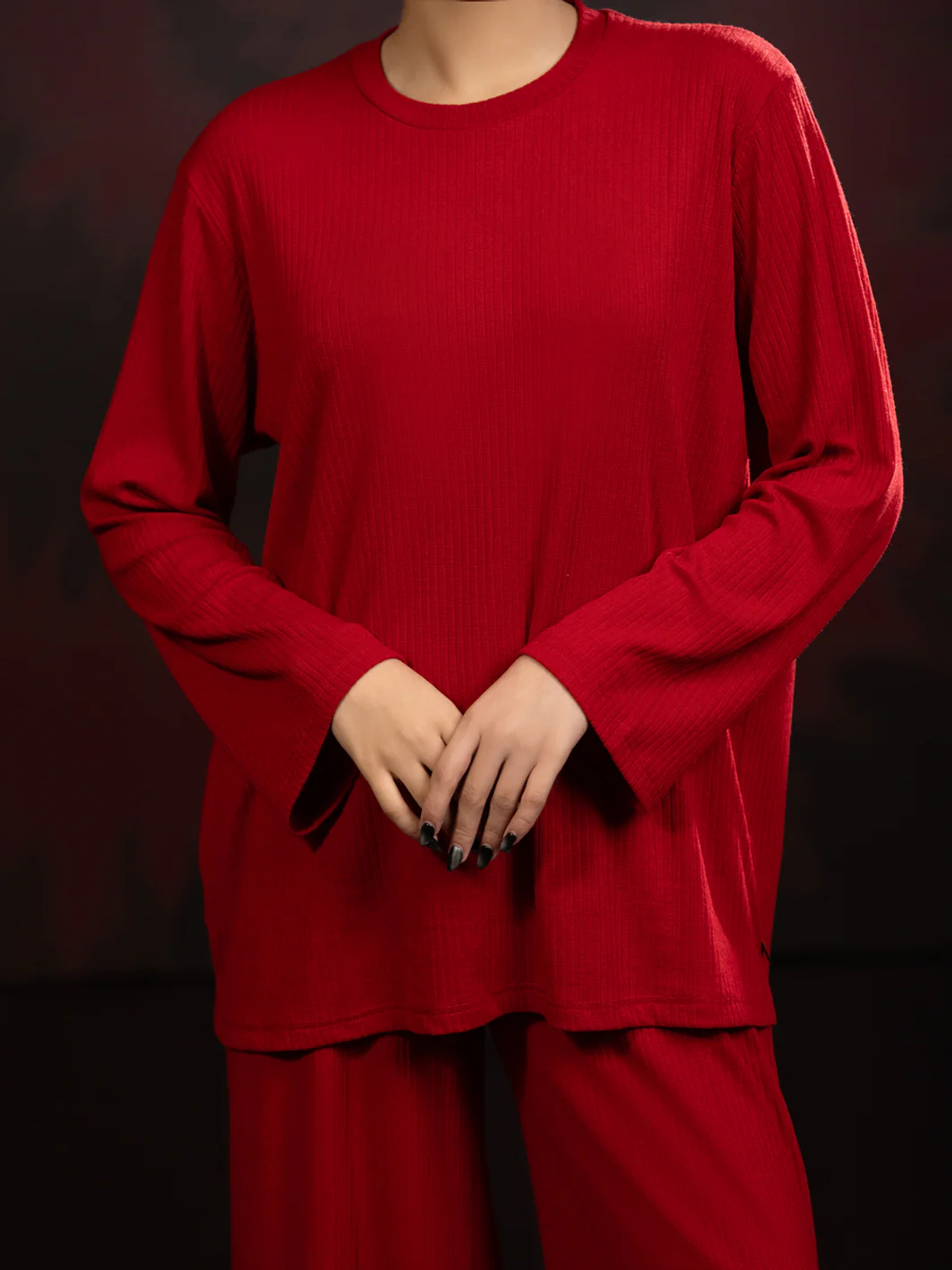 Red Twill 2Pc Stitched - AWP-2PS-LKS-923 - Image 2