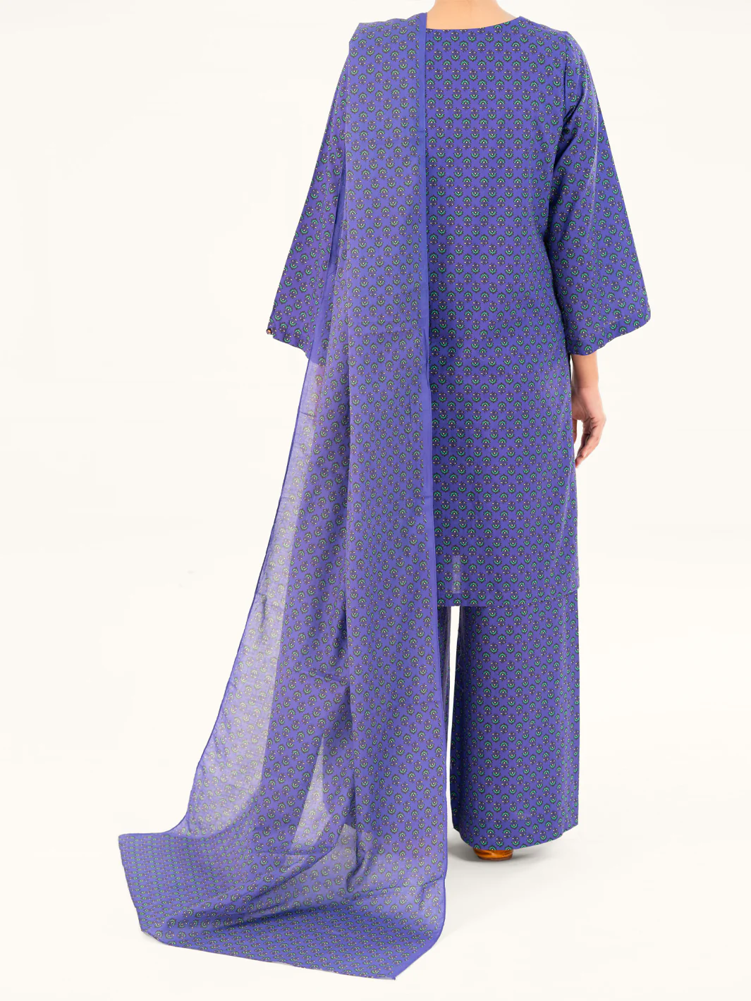 Purple Cambric 3Pc Stitched - AWP-3PS-856 - Image 2