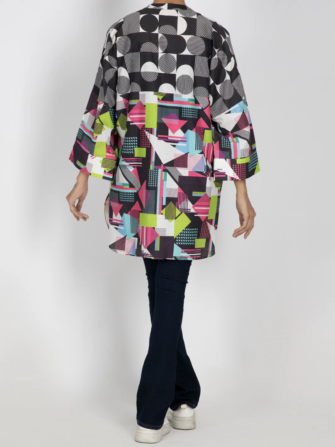 Multicolor Cambric Tunic - AWP-LK-474 - Image 2