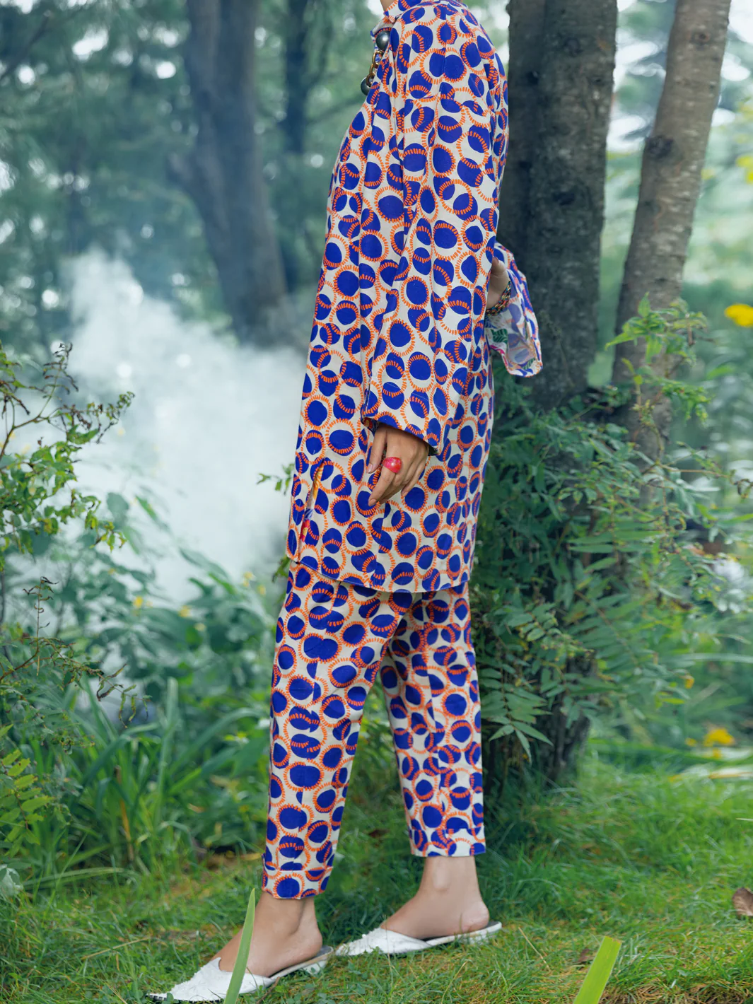 Blue Kurti - AWP-LK-606B - Image 2