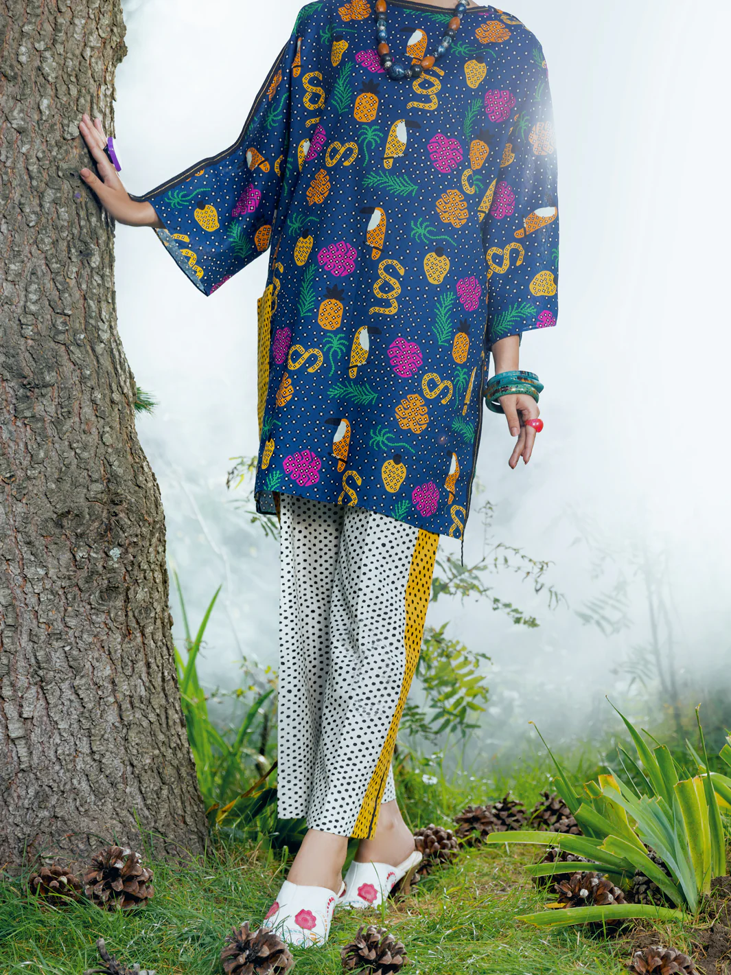 Teal Kurti - AWP-LK-610