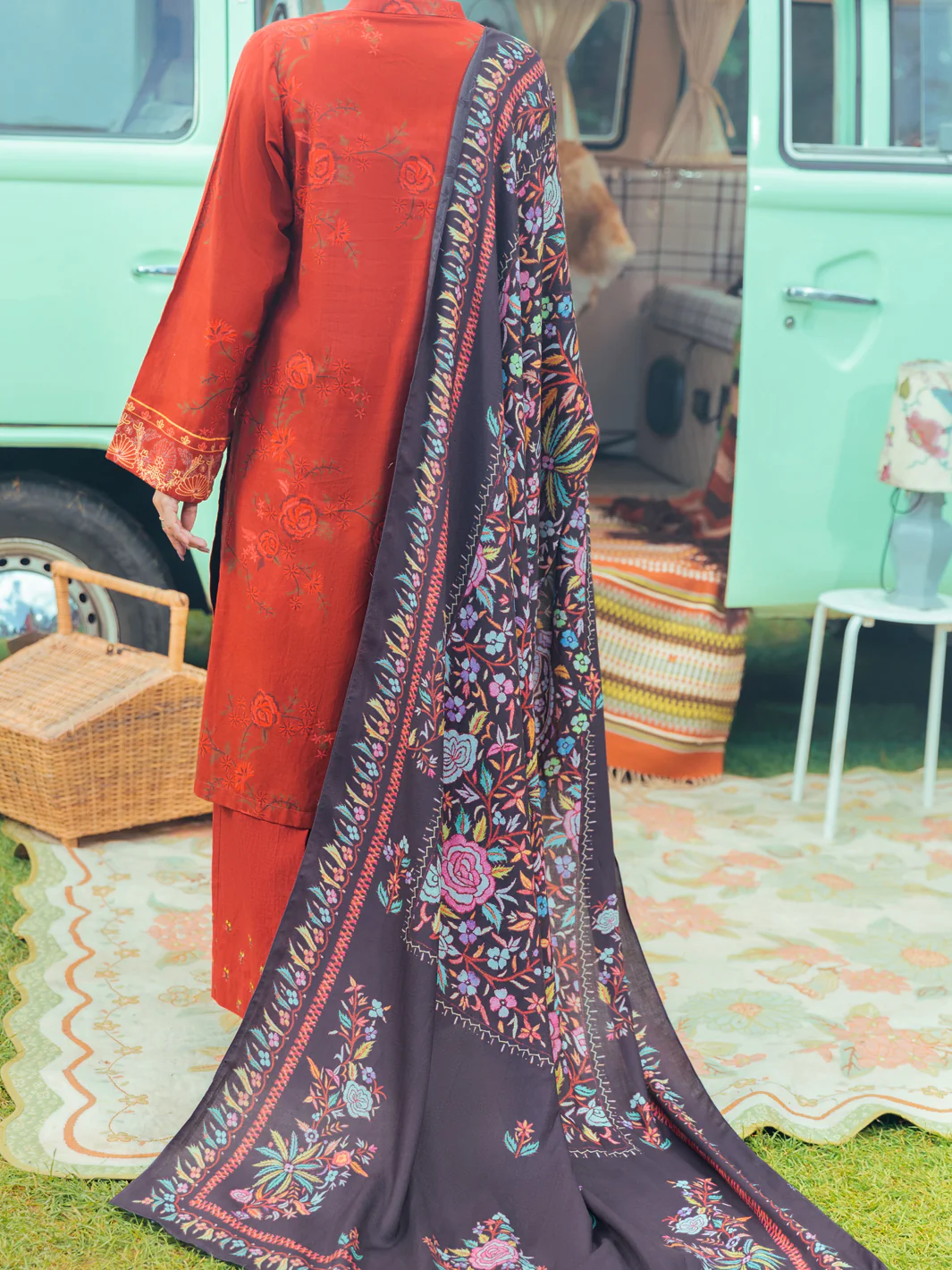 Maroon Kurti - AWP-LK-619 - Image 2