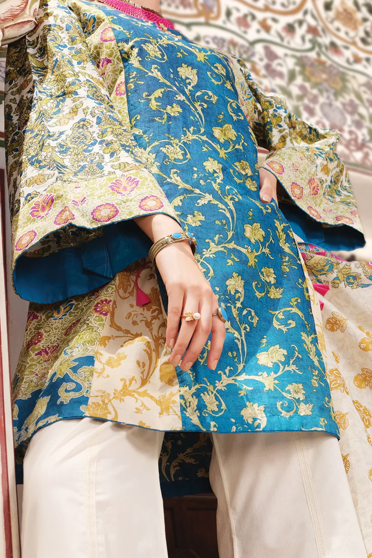 Beige Lawn 3 Piece Stitched - ALP-720 - Image 3