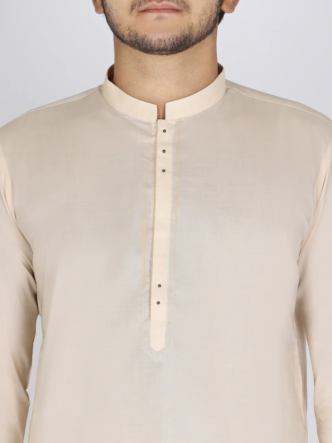 Beige Kurta - AL-K-833 - Image 2