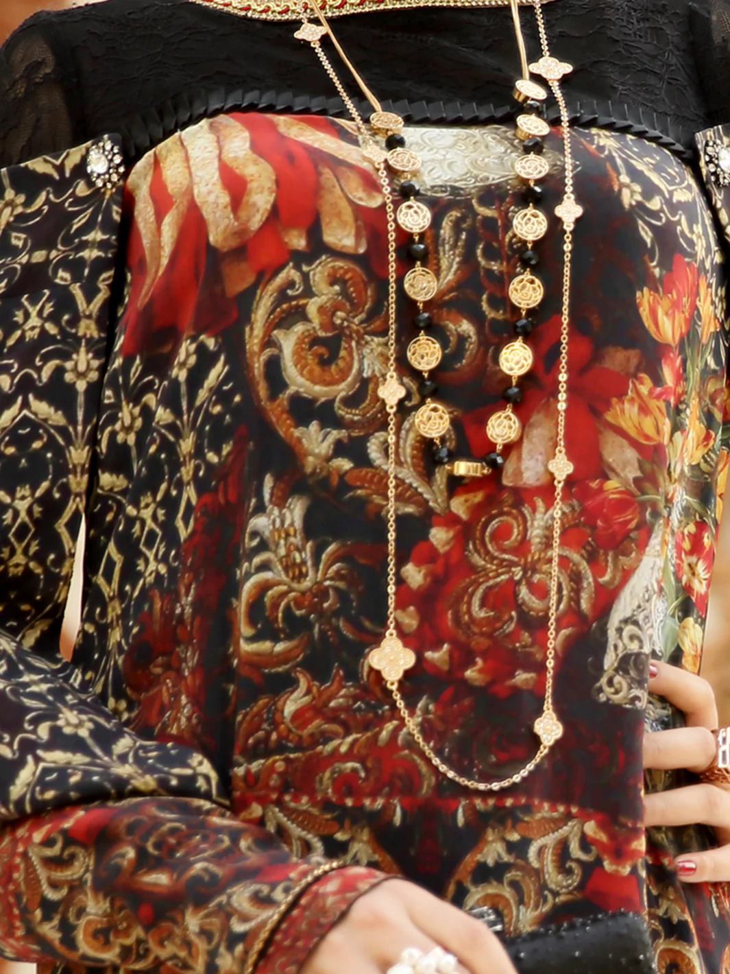 Black Tunic - LK-067 - Image 3