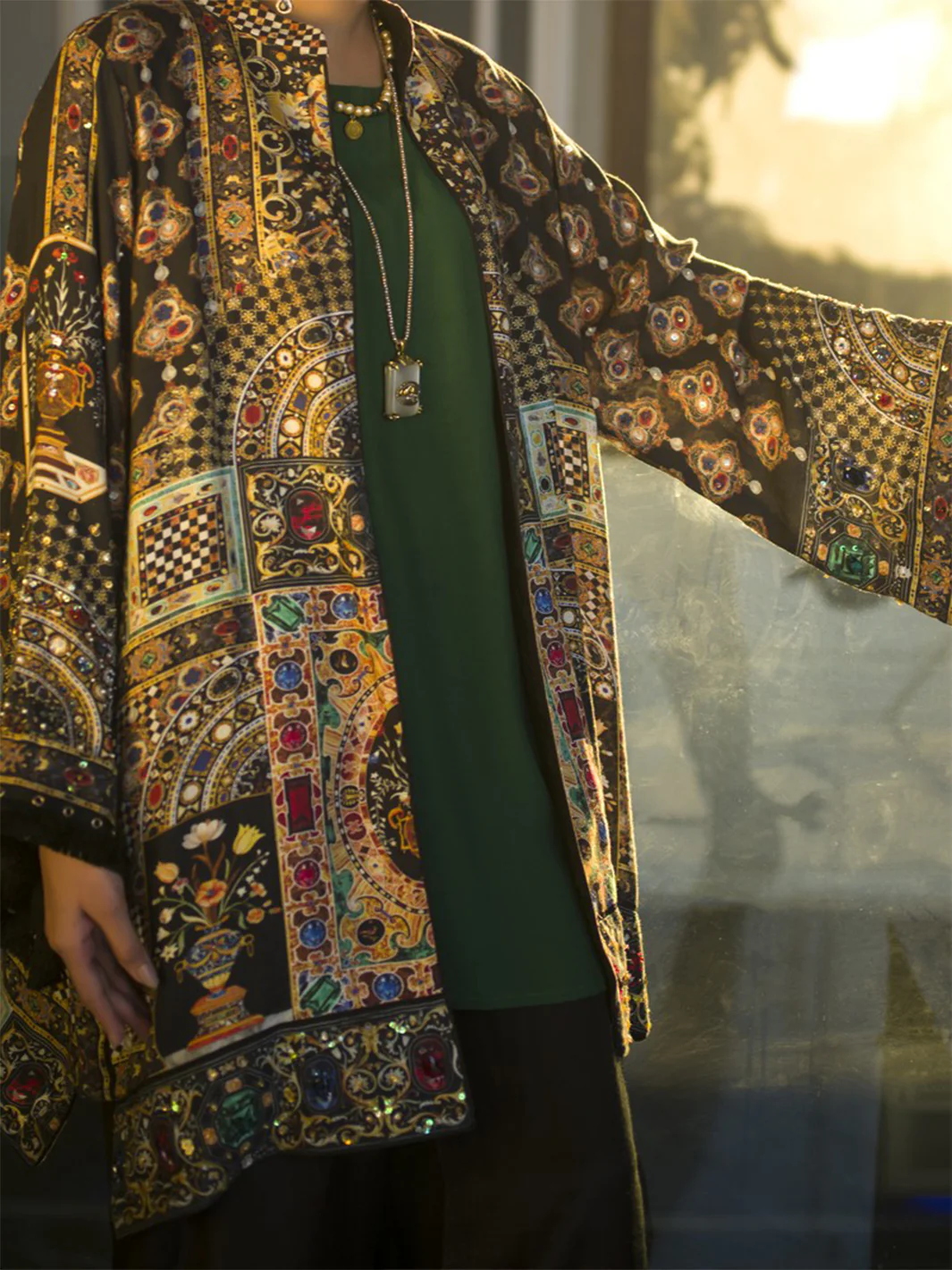 Black Tunic - LK-223 - Image 2