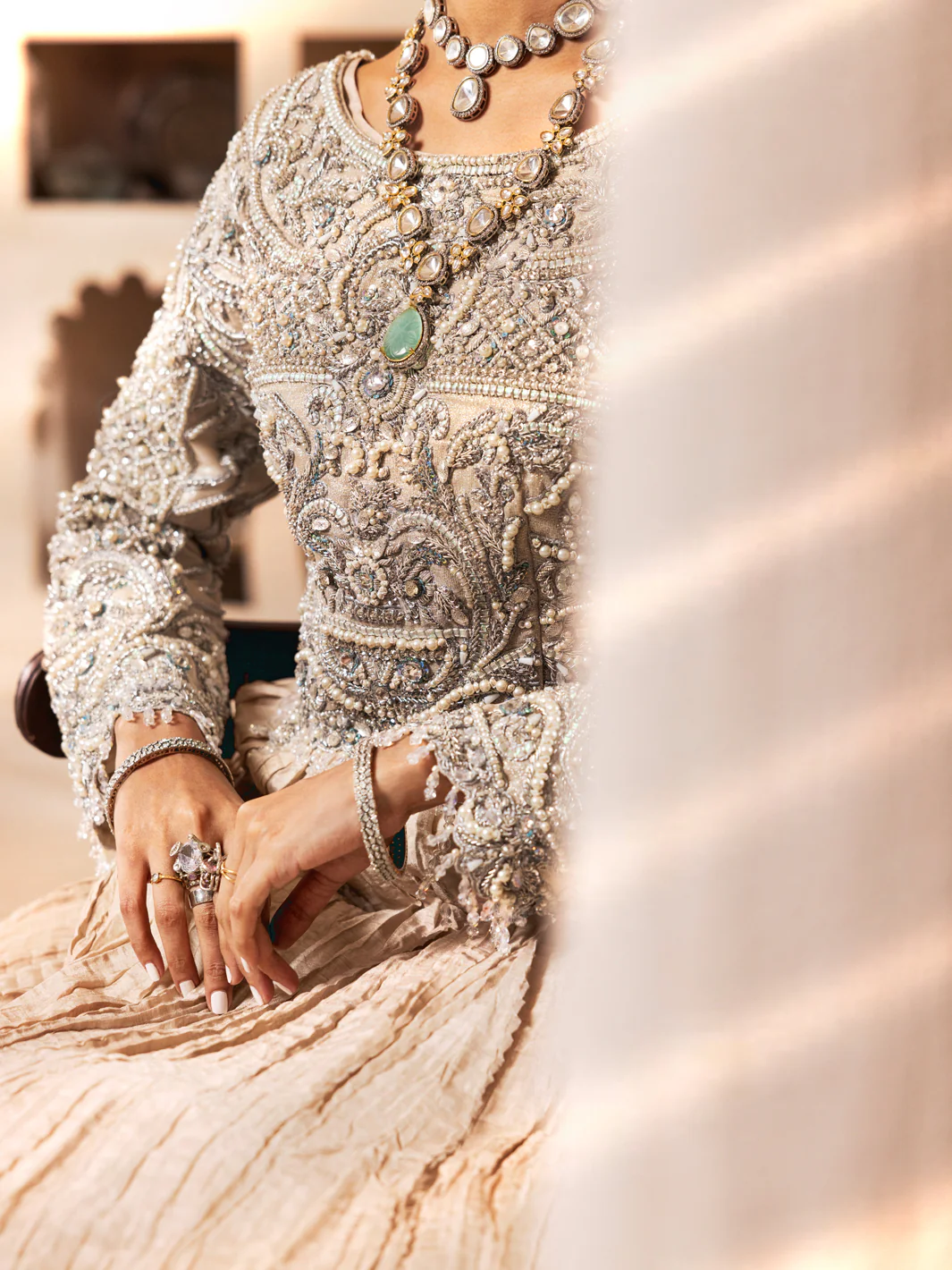 Bridal Dress - AL-BRD-027 - Image 3