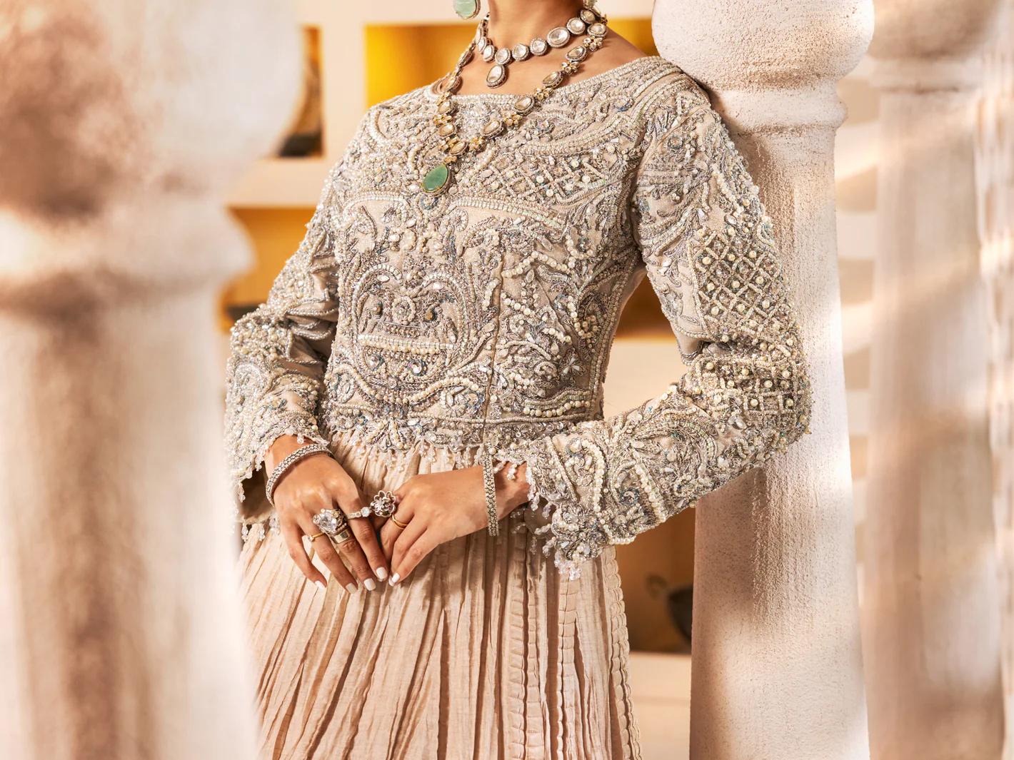 Bridal Dress - AL-BRD-027 - Image 6