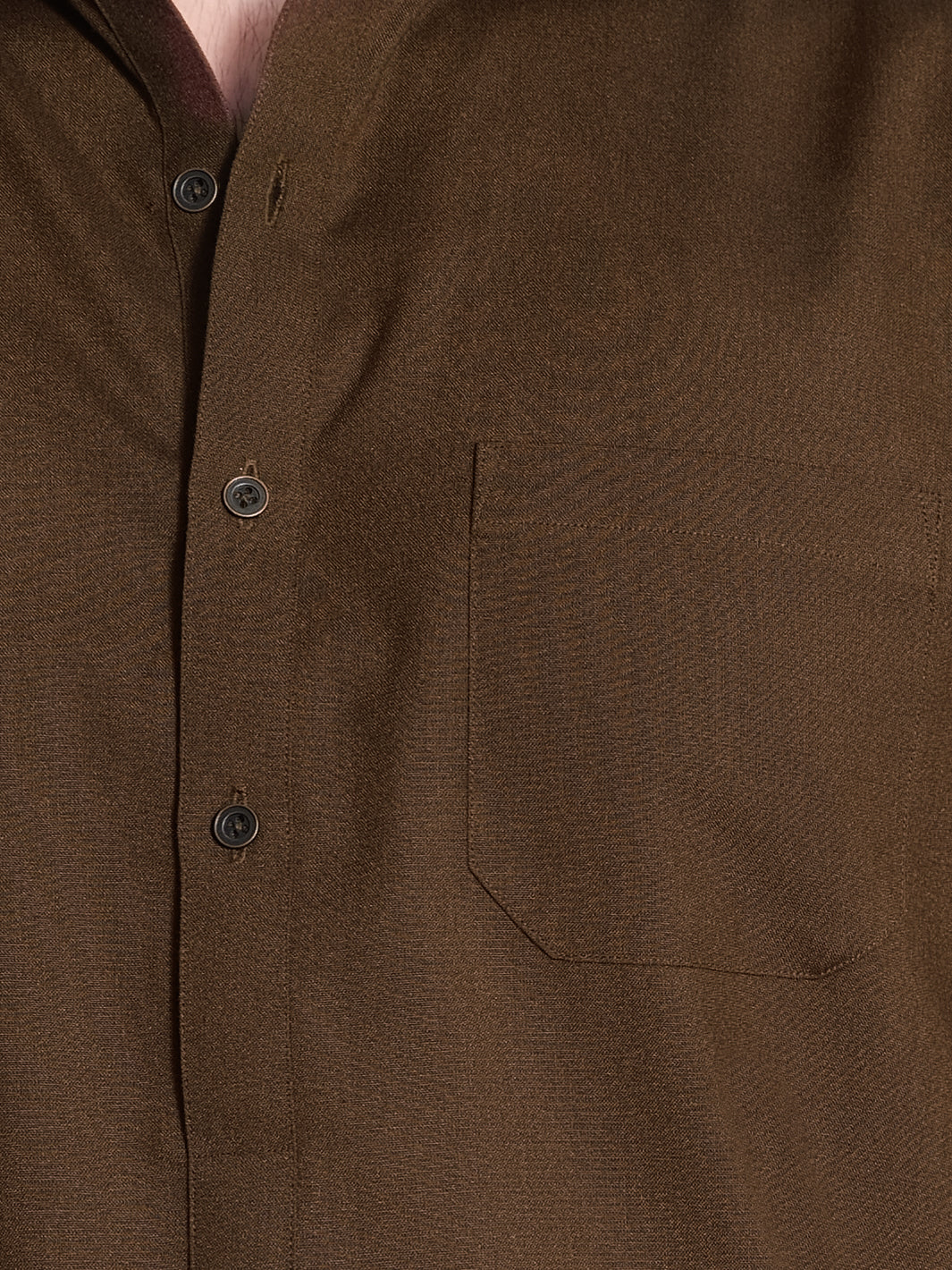 Brown Blended Kameez Shalwar - ALWA-KS-159 - Image 3