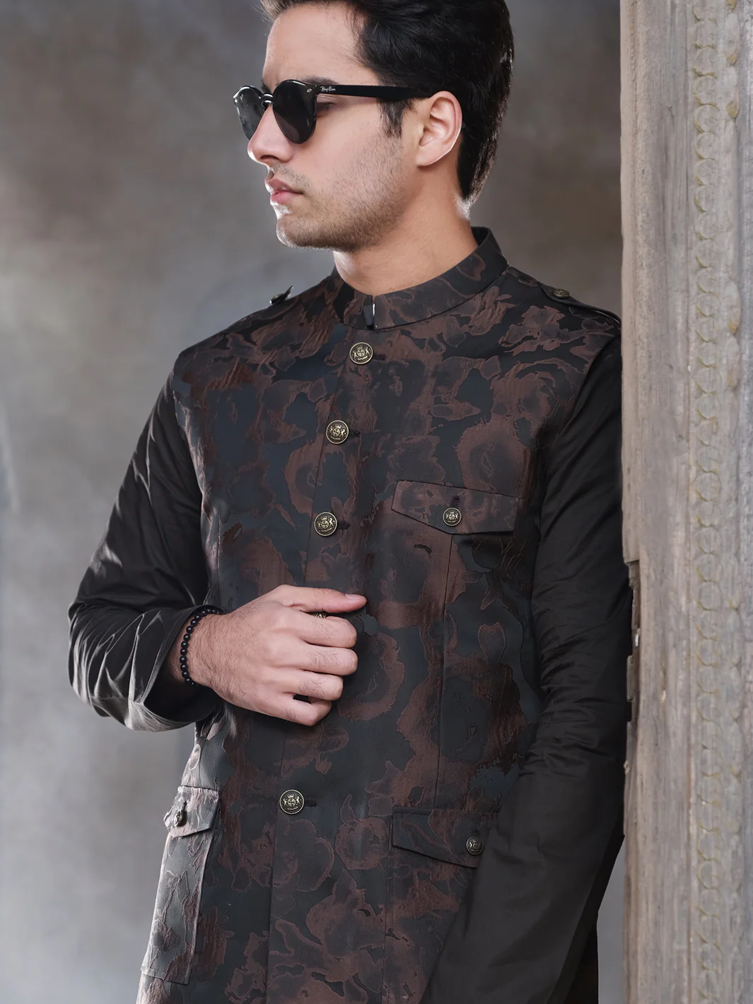 Brown Waistcoat - AL-WC-316 - Image 3